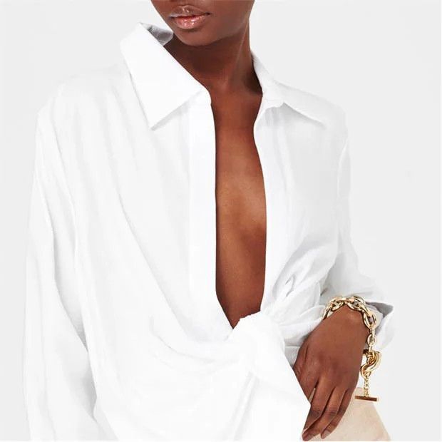 Jacquemus o1g2r1mq1024 Shirt in White Size L / US 10 / IT 46 - 3 Thumbnail