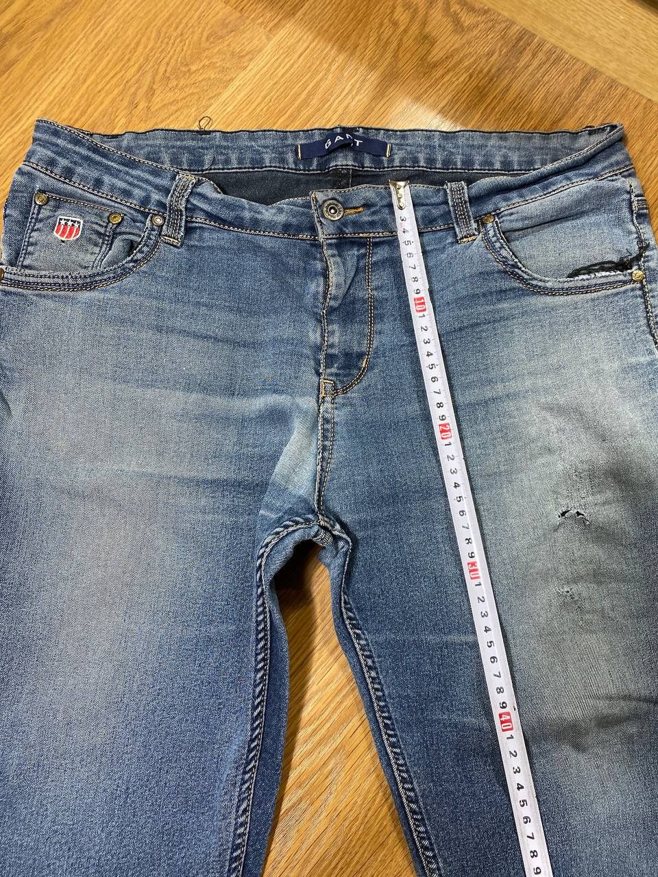 Other Gant Men Jeans Denim Pants Trousers Straight Regular Fit Size US 32 / EU 48 - 8 Thumbnail