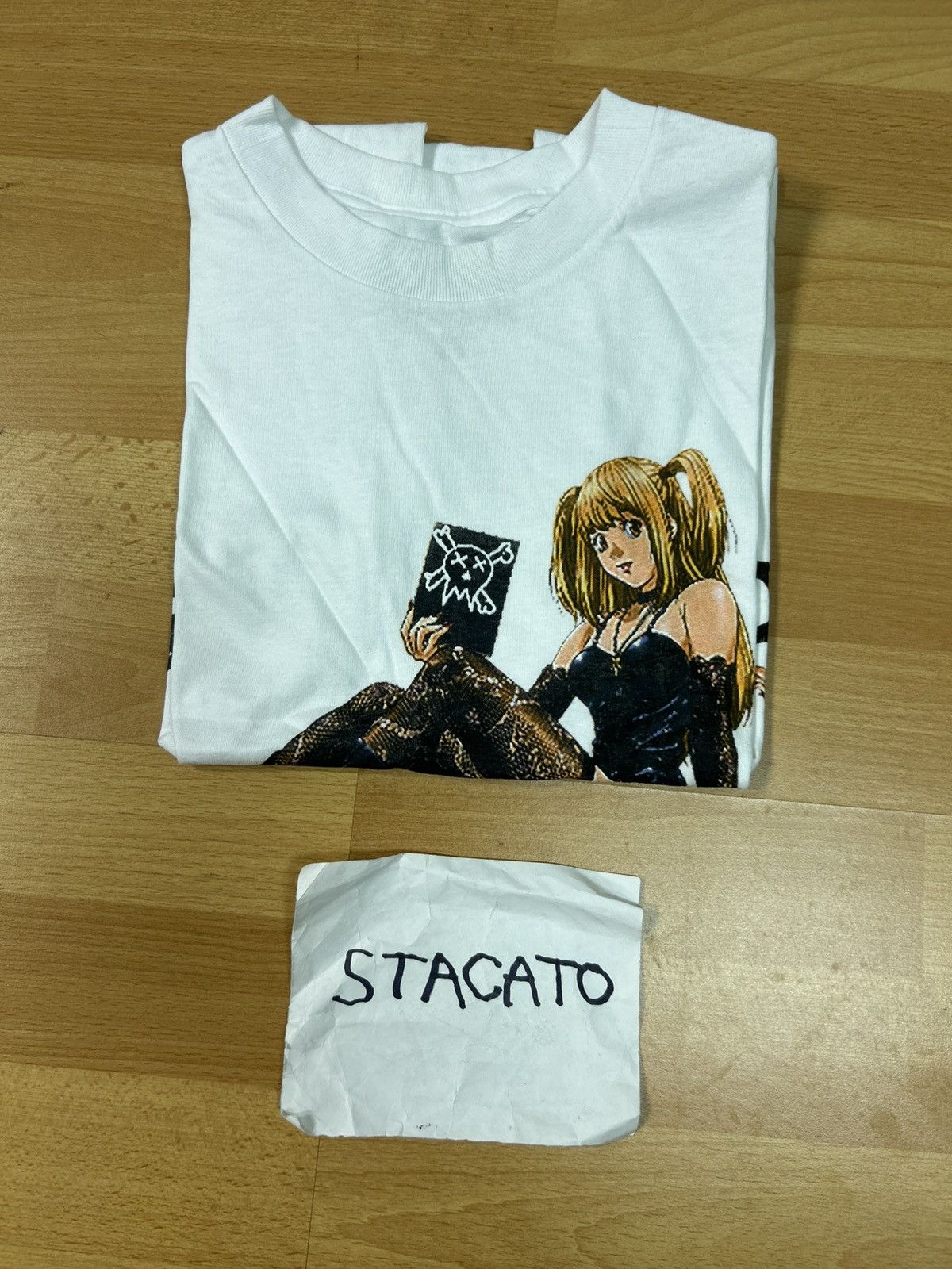 Gnarcotic × Rap Tees Gnarcotic Lil Gnar Misa Amane Tee White Size US S / EU 44-46 / 1 - 5 Thumbnail