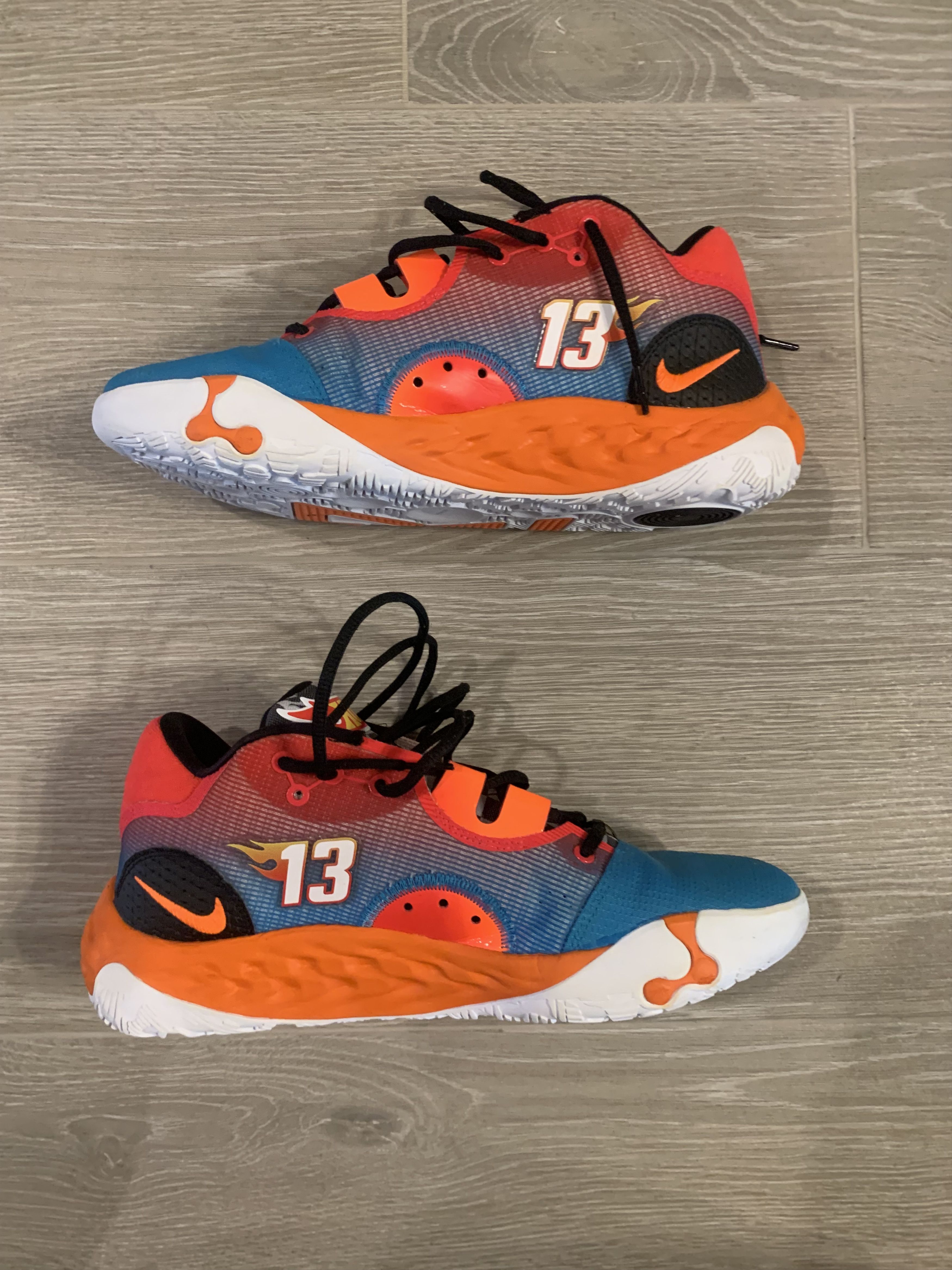 Nike PG 6 'Hot Wheels' Size US 11.5 / EU 44-45 - 2 Thumbnail