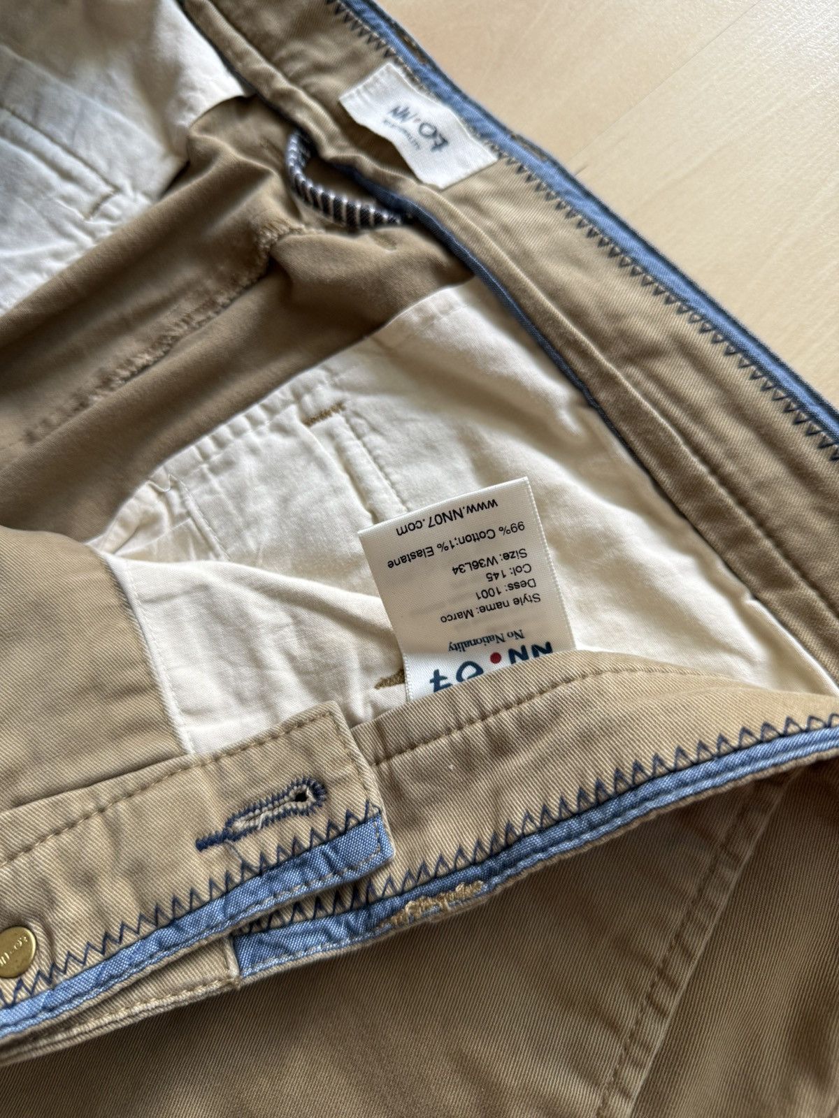 NN07 Nn07 No Nationality marco trousers chino pants 36/34 Size US 36 / EU 52 - 5 Thumbnail