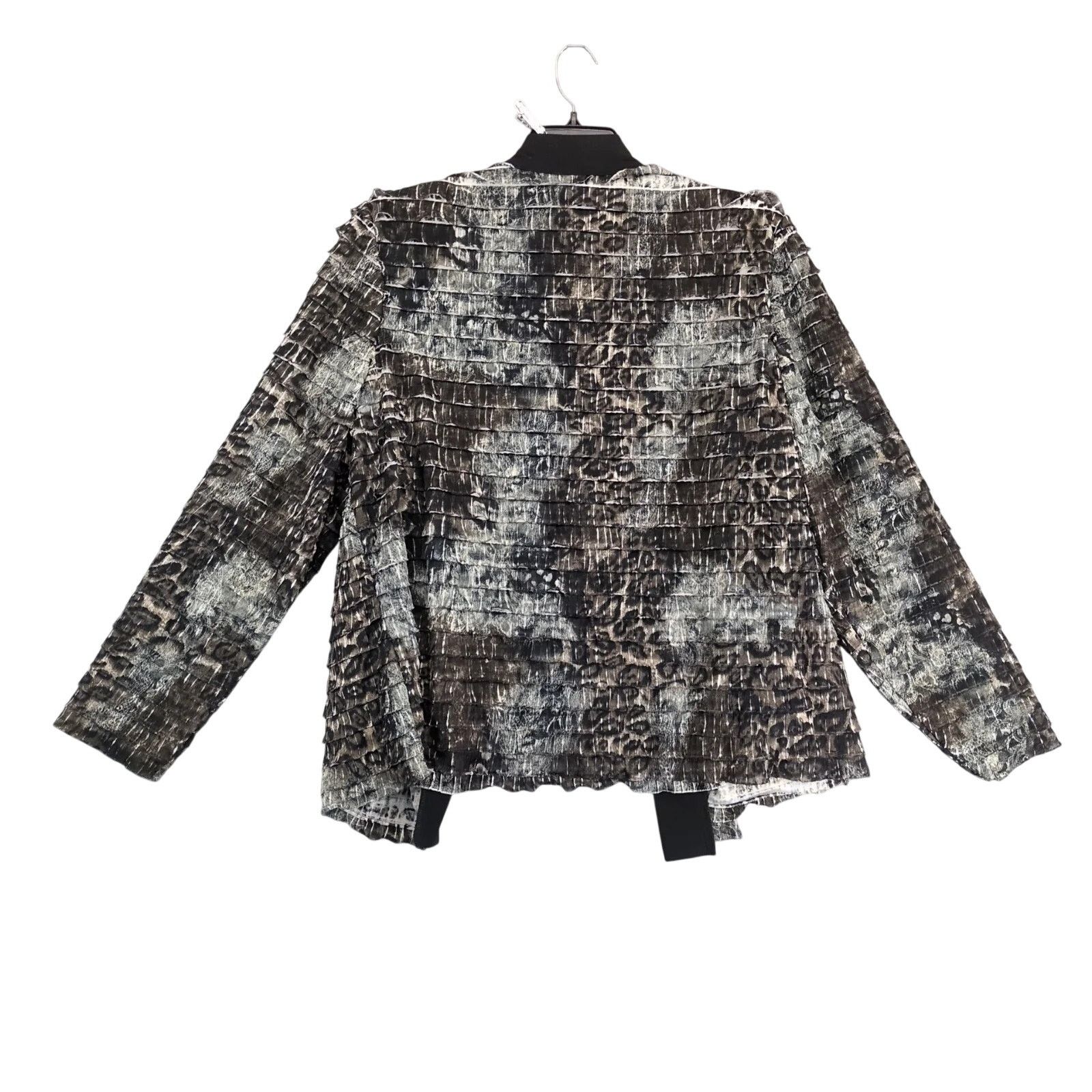 Vintage R&M Richards Layered Ruffle Attached Tank Jacket Women's 18W Size XXL / US 16-18 / IT 52-54 - 3 Thumbnail