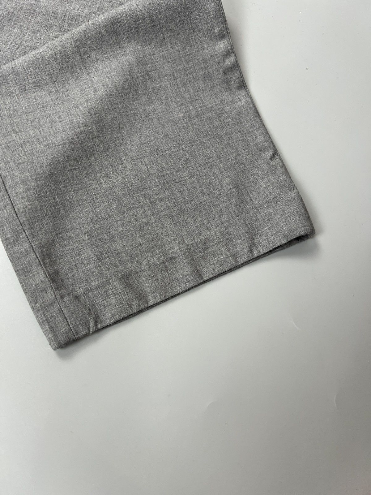 Burberry Burberry London Gray Wool Trousers (Y0530) Size US 40 / EU 56 - 13 Thumbnail