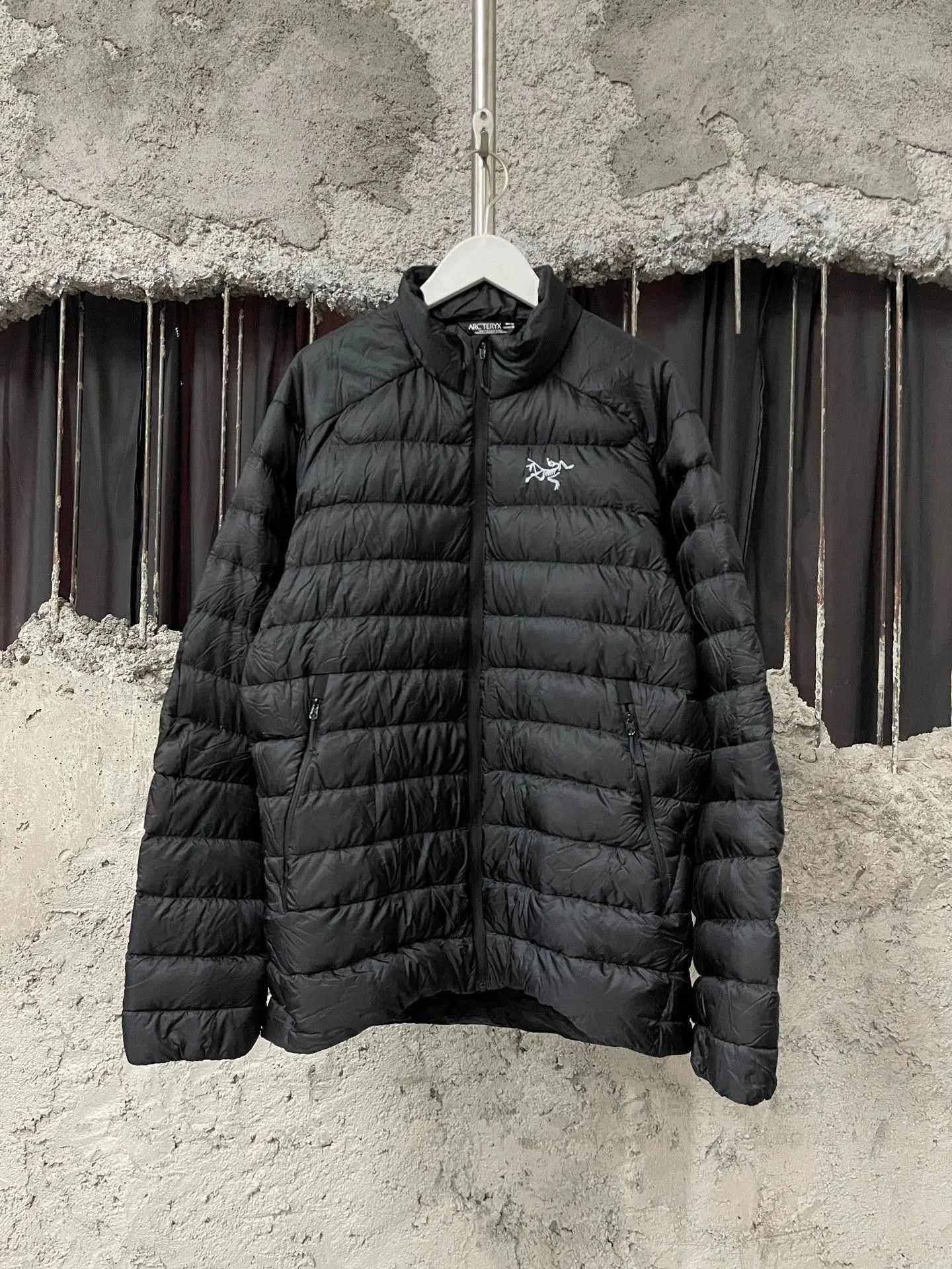 Arc'teryx Black Puffer Jacket with Zip Closure. Size US M / EU 48-50 / 2 - 1 Thumbnail