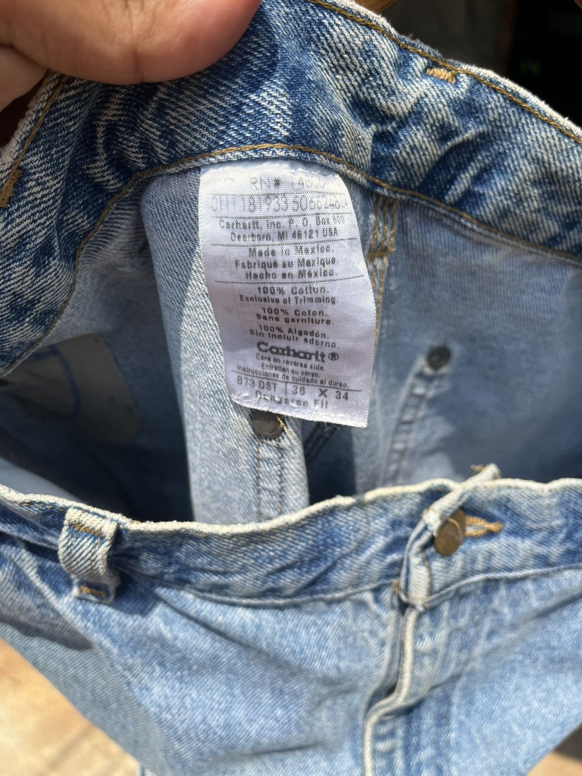 Carhartt Faded Carhartt Double Knee Size US 36 / EU 52 - 5 Thumbnail