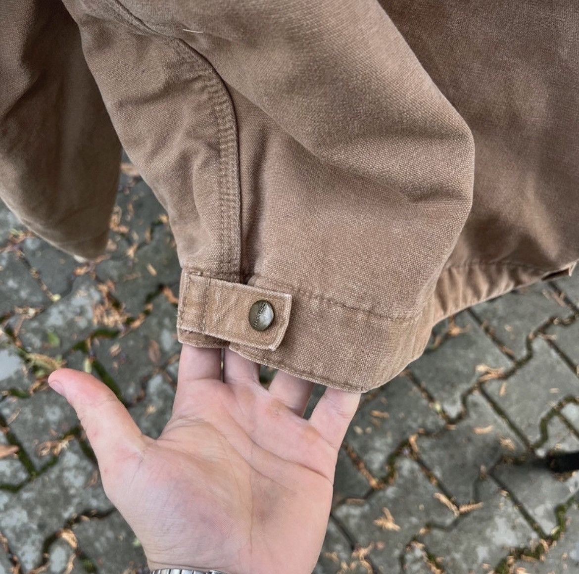 Carhartt detroit camel jacket vintage J97CML