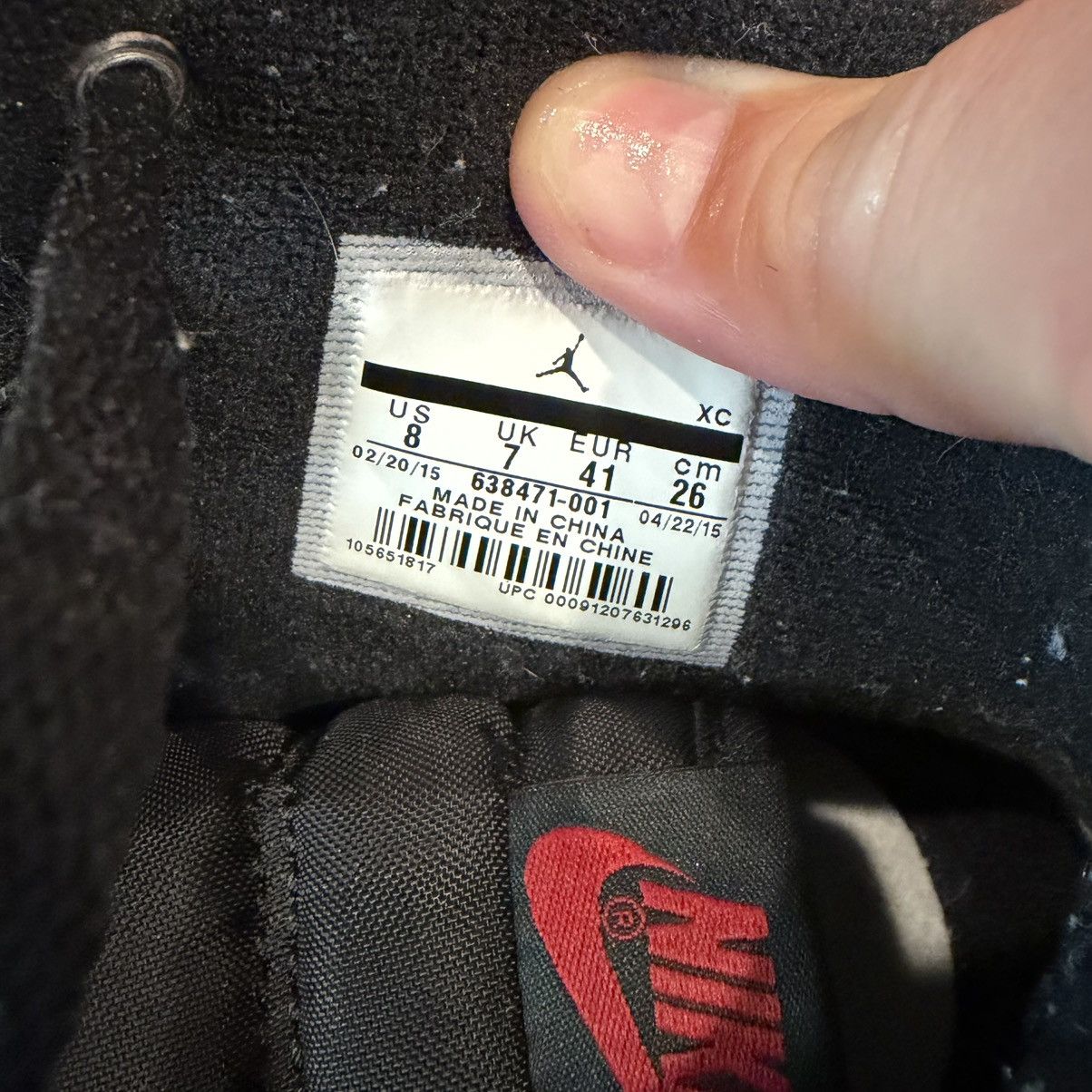 Jordan Brand 2015 Nike Air Jordan AJKO Bred Size US 8 / EU 41 - 4 Thumbnail