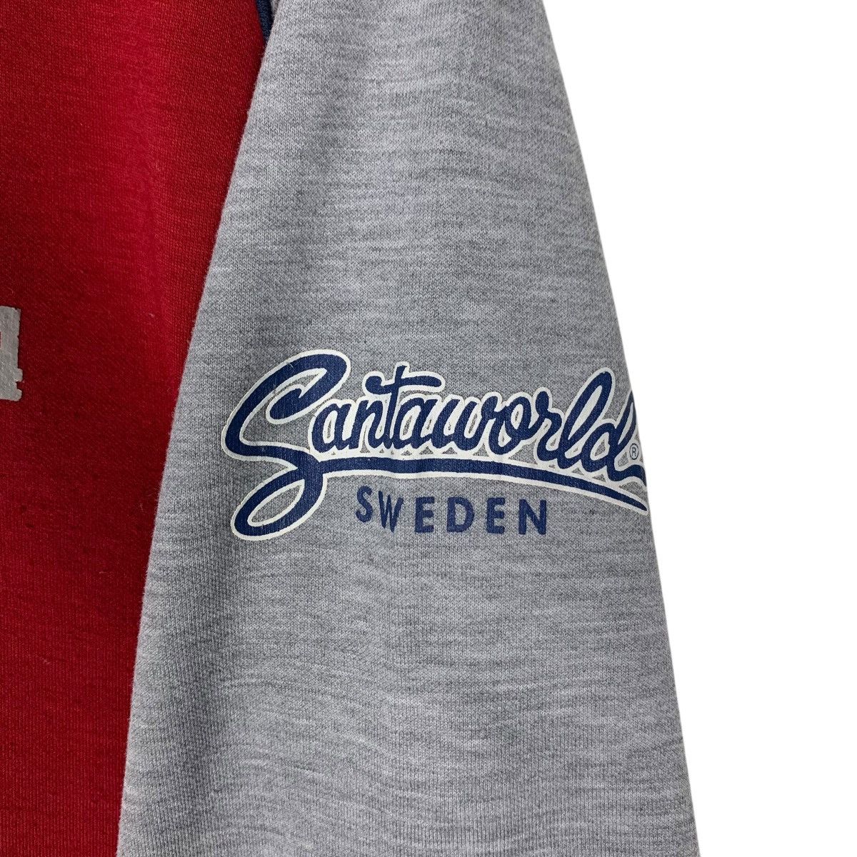 Japanese Brand SANTAWORLD Graphics Printed Hoodies Sweatshirt #1483-C67 Size US L / EU 52-54 / 3 - 14 Thumbnail