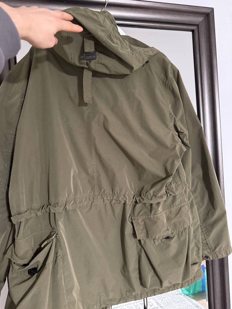 Stone Island Stone Island Khaki Green David Tela Light TC Parka XXL rare Size US XXL / EU 58 / 5 - 11 Thumbnail