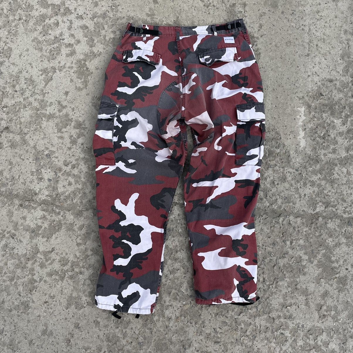 Mki Miyuki Zoku × Vintage Vintage Japanese Style Cropped Pants MKI Miyuki Zolo Camo Size US 34 / EU 50 - 3 Thumbnail