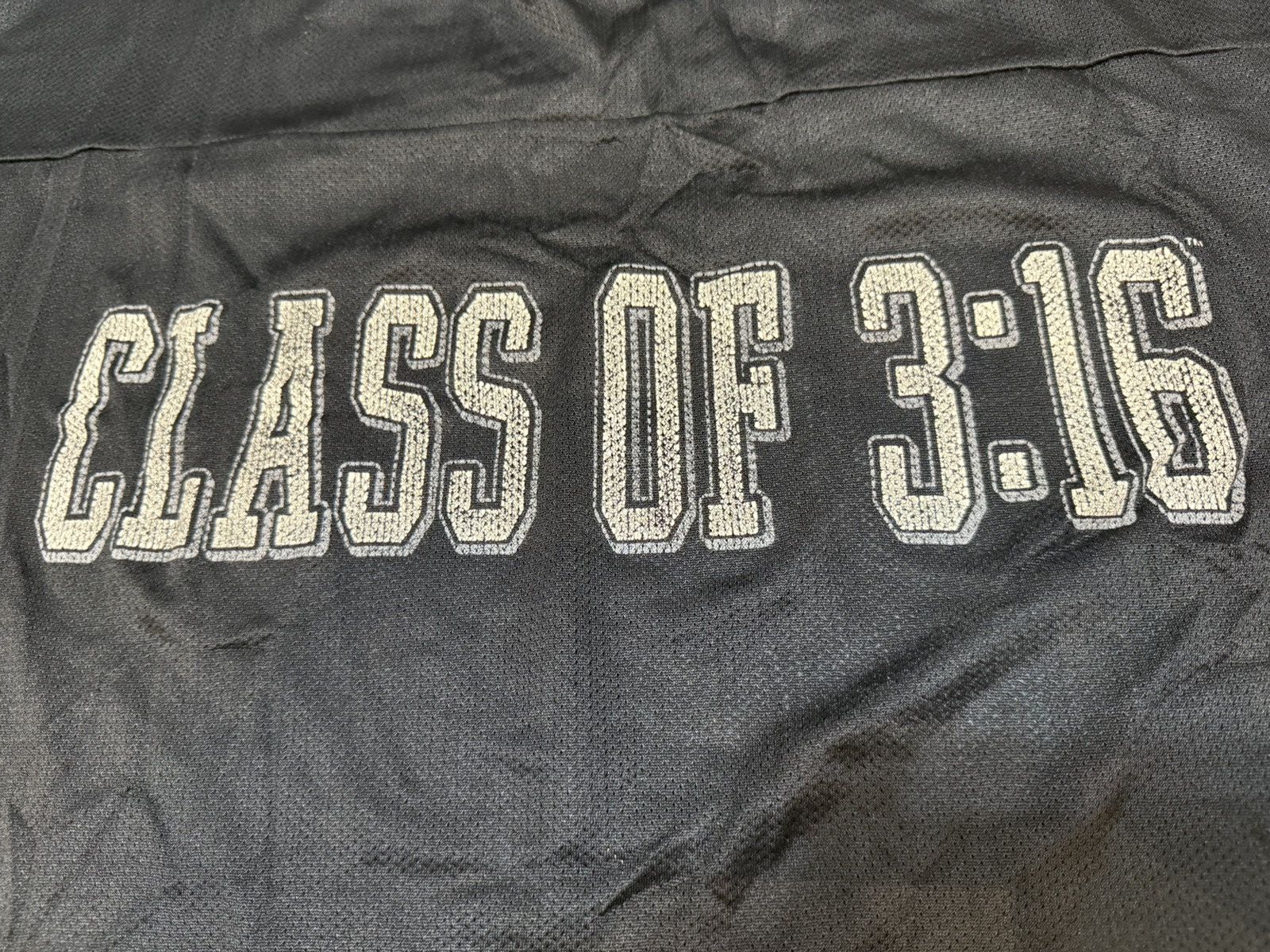 Vintage Vintage 90s WWF Stone Cold University Trinity Jersey Size US XL / EU 56 / 4 - 11 Thumbnail