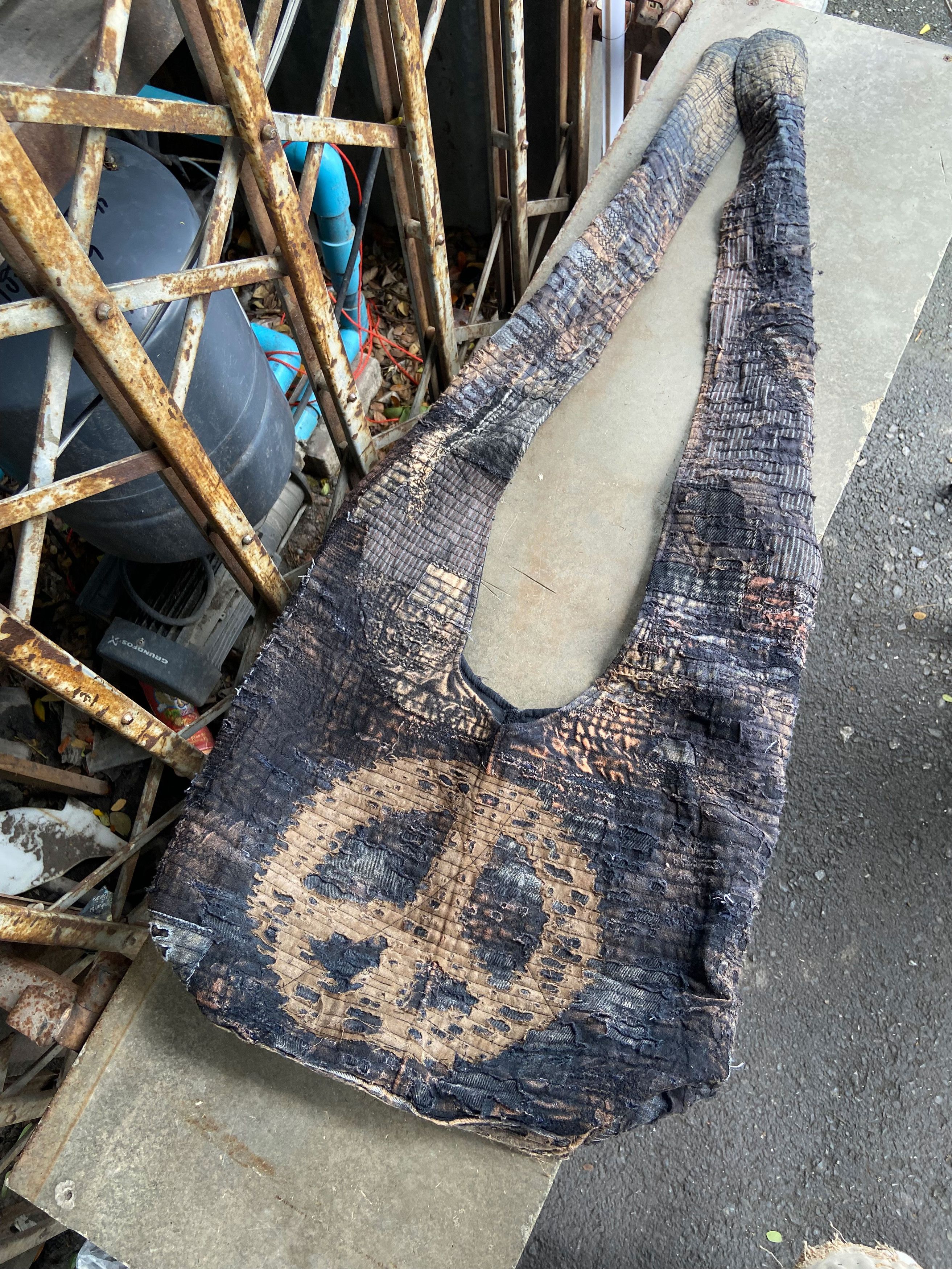 Japanese Brand BORO Damaged Tsuno Bag Size ONE SIZE - 3 Thumbnail