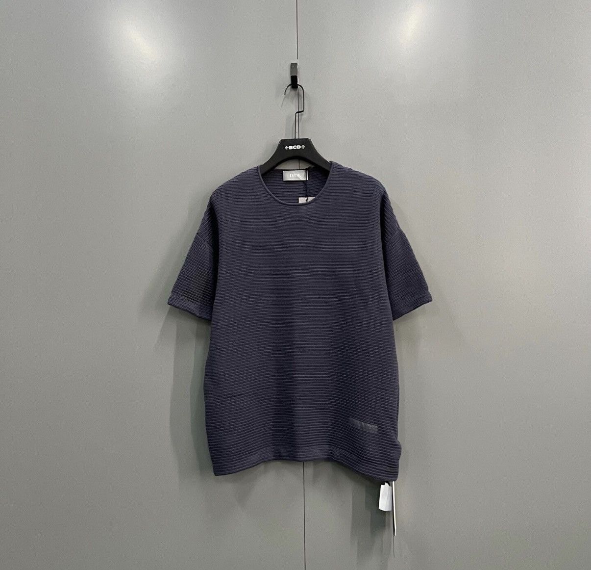 Dior Dior Charcoal Grey Striped Short Sleeve J41 Size M / US 6-8 / IT 42-44 - 1 Thumbnail