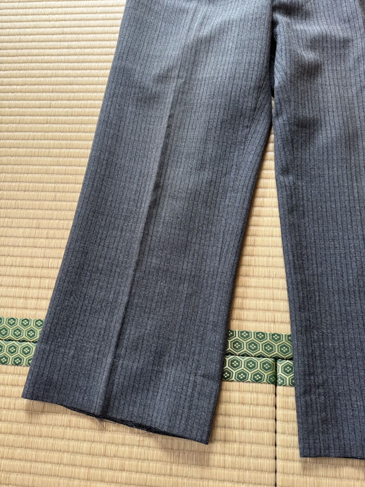 Other Spring&Summer Vintage ALL WOOL Slacks with Stripe Lining Size US 33 - 7 Thumbnail