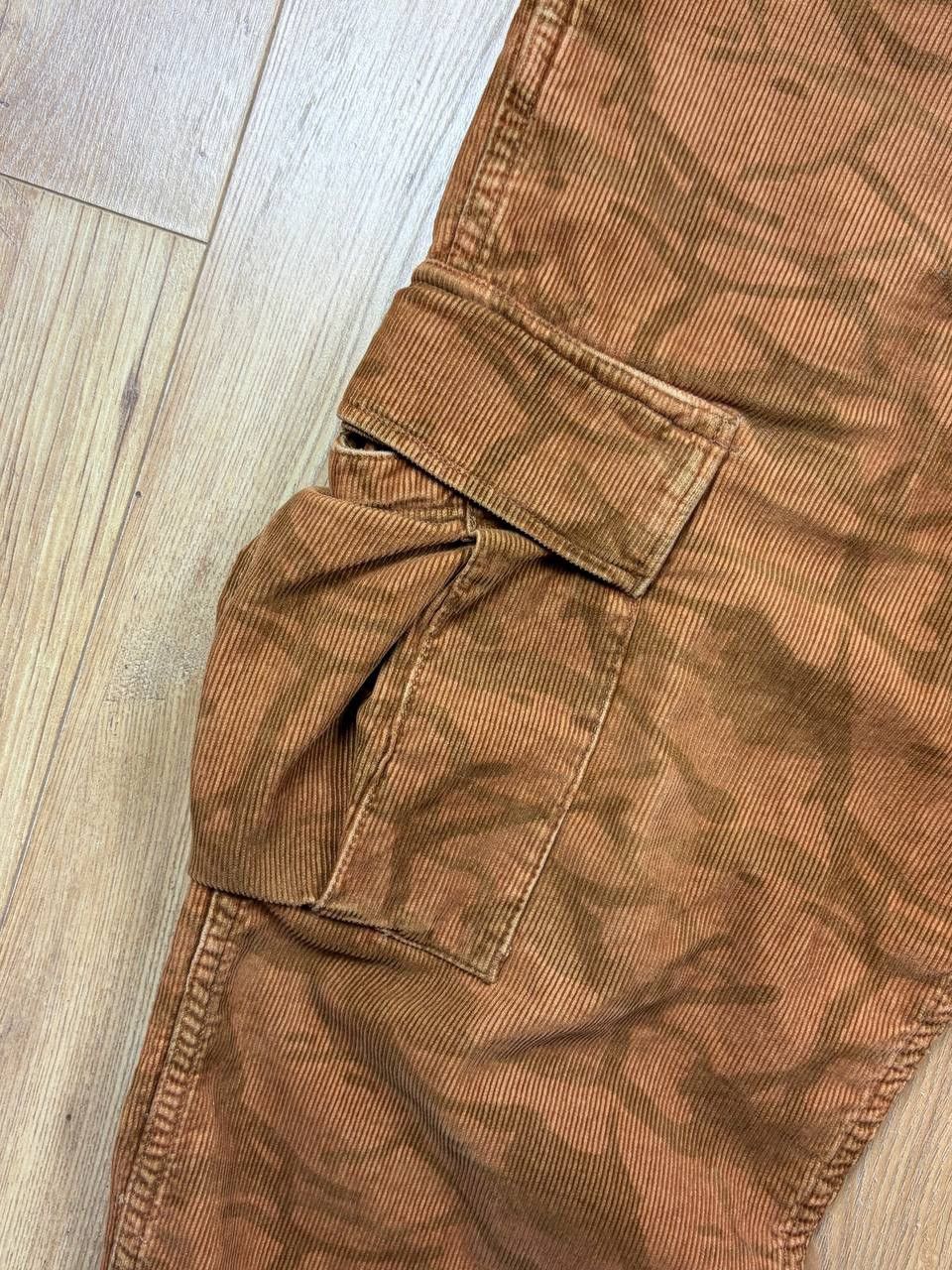 Stussy 00’s STUSSY CORDUROY CARGO MULTIPOCKET BAGGY PANTS Size US 32 / EU 48 - 3 Thumbnail