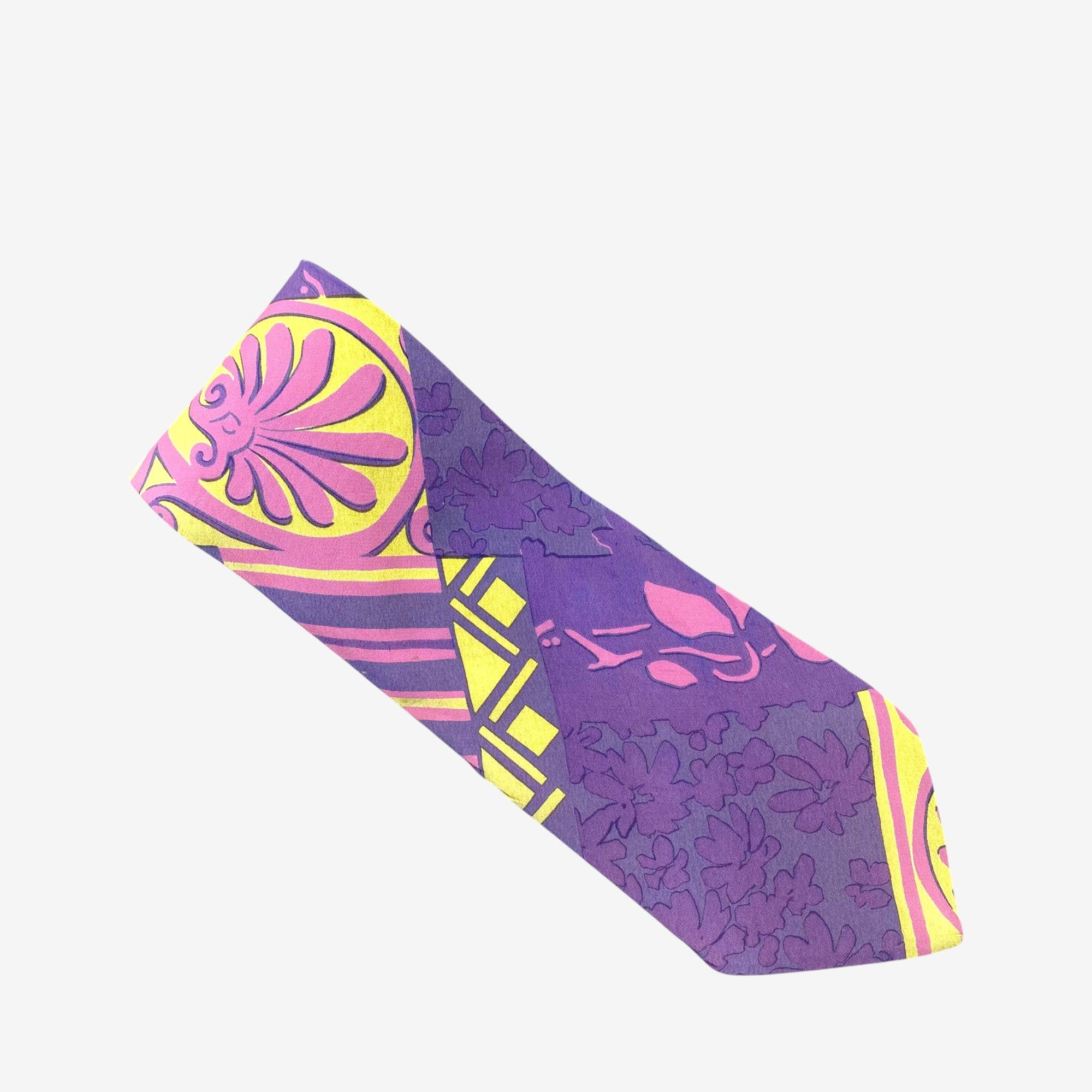 Other Vintage Ottonove SILK Necktie Cravate Pure Silk Neck Tie Size ONE SIZE - 2 Thumbnail