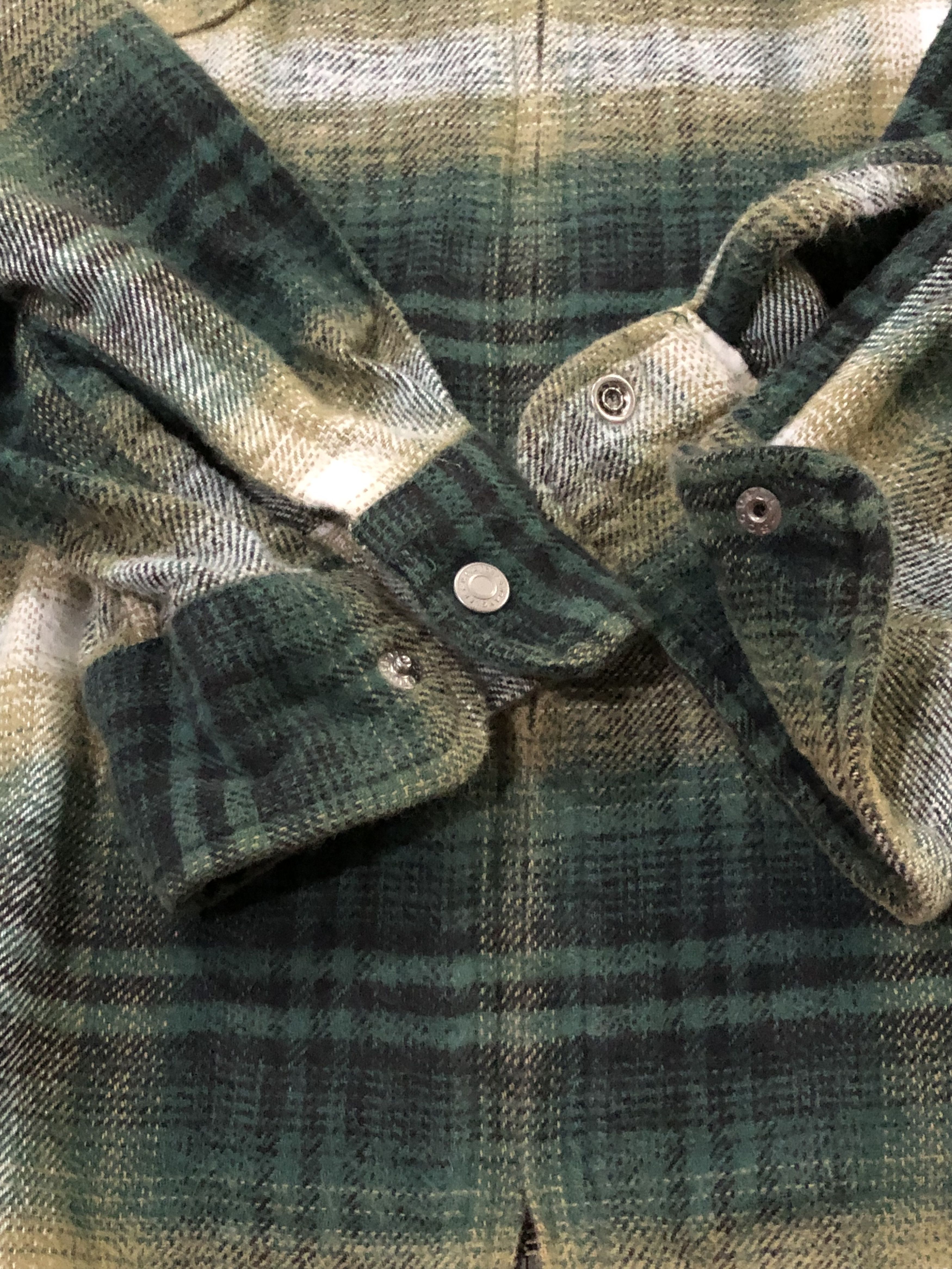 Flannel × Vintage × Wrangler Vintage Wrangler Trail Flannel Check Zip Up Jacket Size US M / EU 48-50 / 2 - 6 Thumbnail