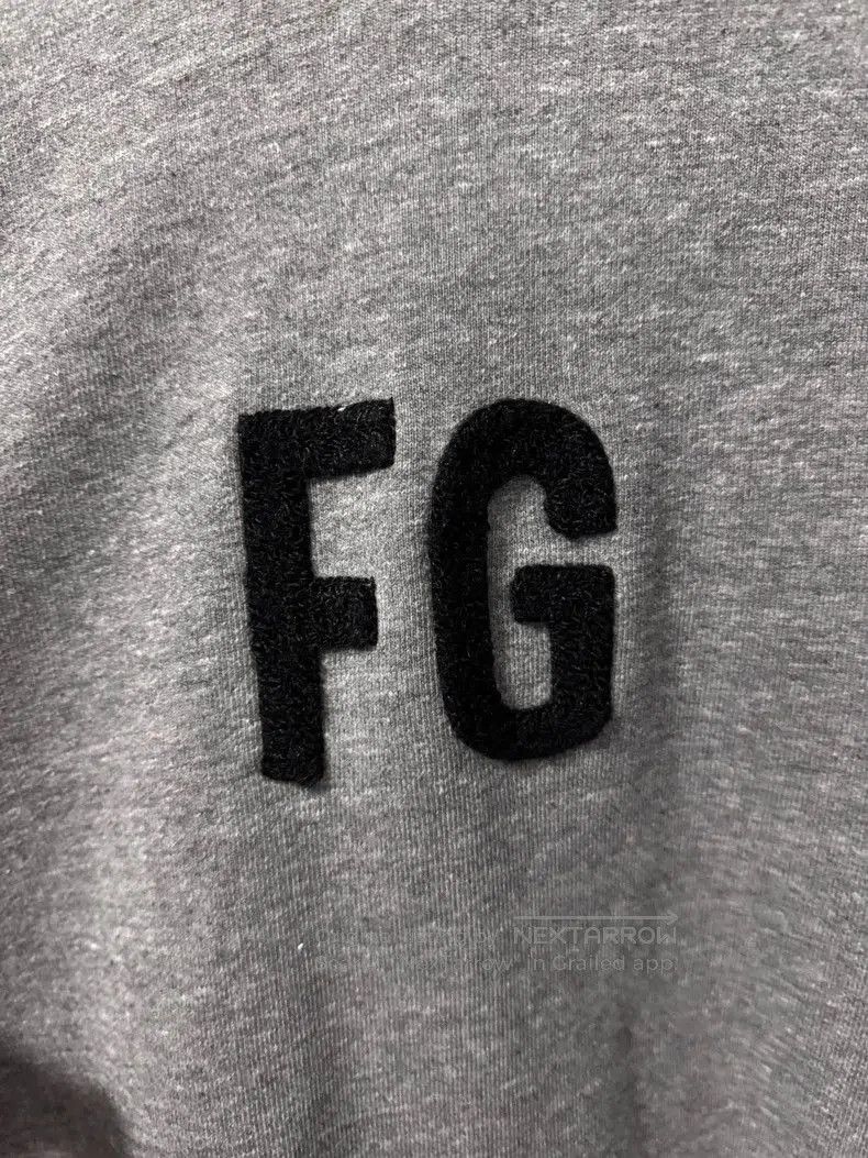 Fear of God Fear of God 6th FG Flocked Hoodie. Size US XL / EU 56 / 4 - 4 Thumbnail