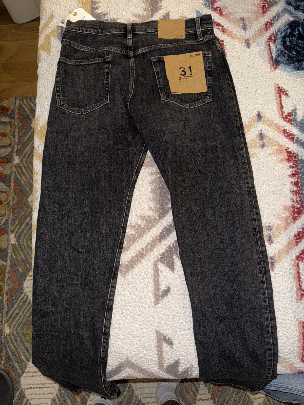 RE/DONE Re/Done - 60s Stretch Slim Jeans Size US 31 - 3 Thumbnail