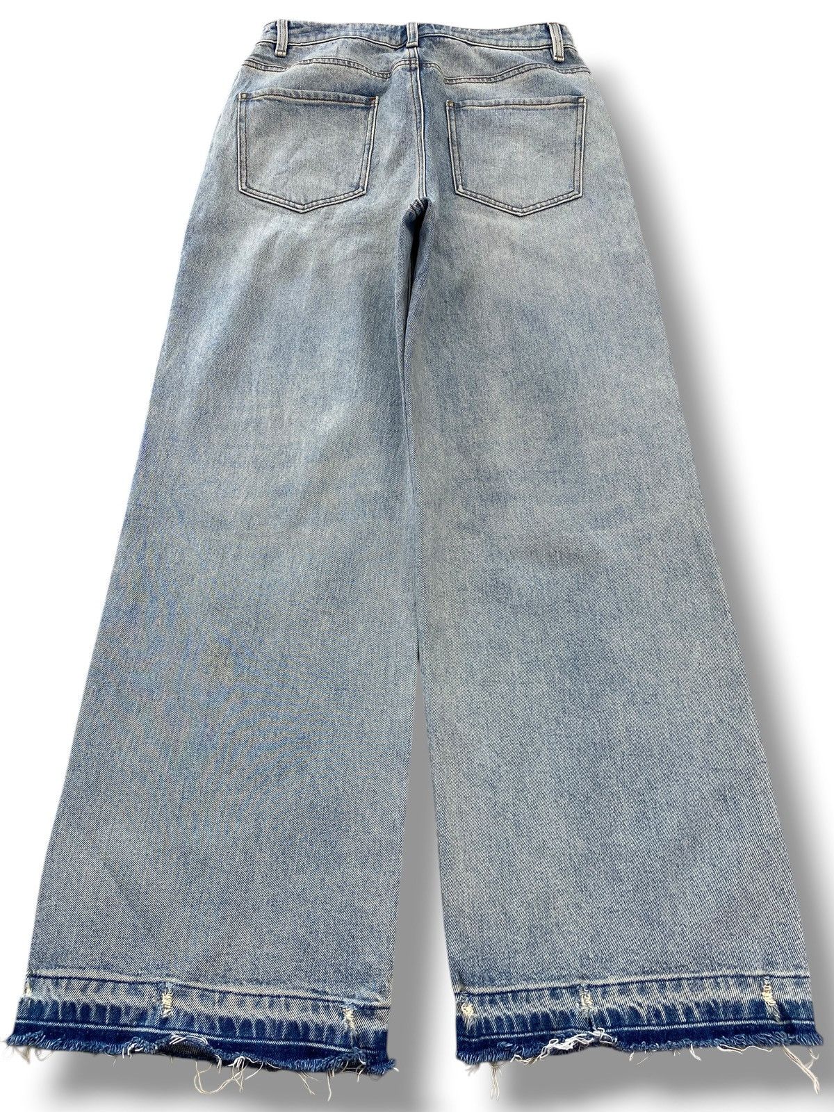 Japanese Brand Japanese Brand Light Wash Style Hairy Leg Jeans Size US 29 - 3 Thumbnail