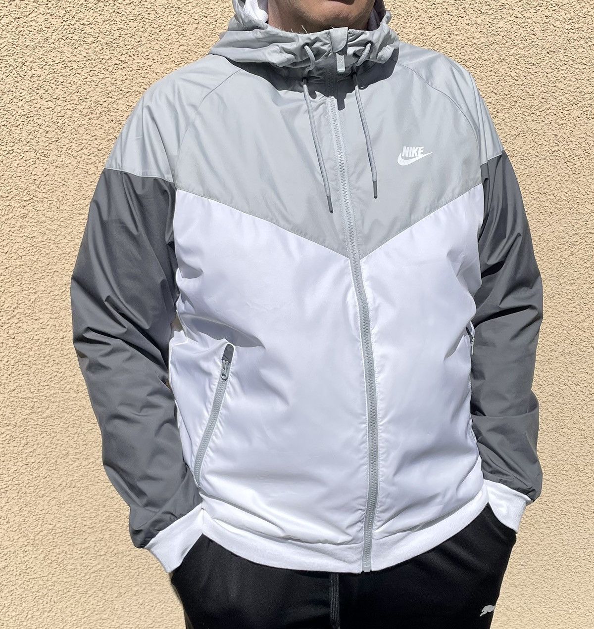 Nike Men’s jacket Nike Sportswear Windrunner with hood Size US XL / EU 56 / 4 - 2 Thumbnail