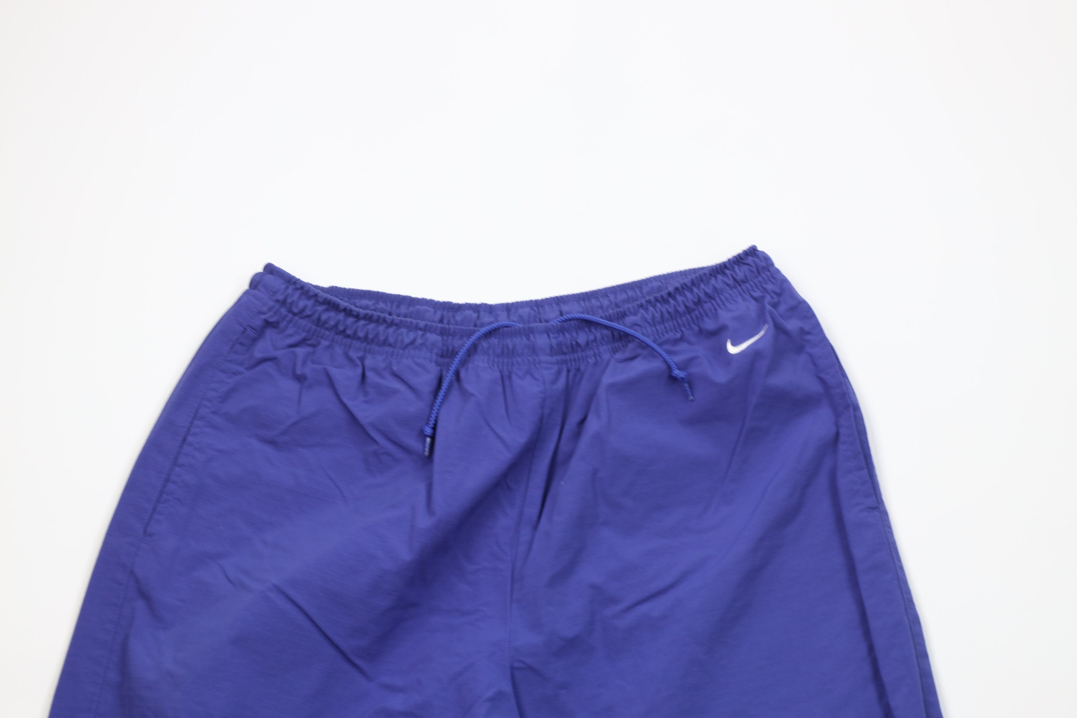 Nike Vintage 90s Y2K Nike Travis Scott Mini Swoosh Wide Leg Pants Size 28" / US 6 / IT 42 - 2 Thumbnail