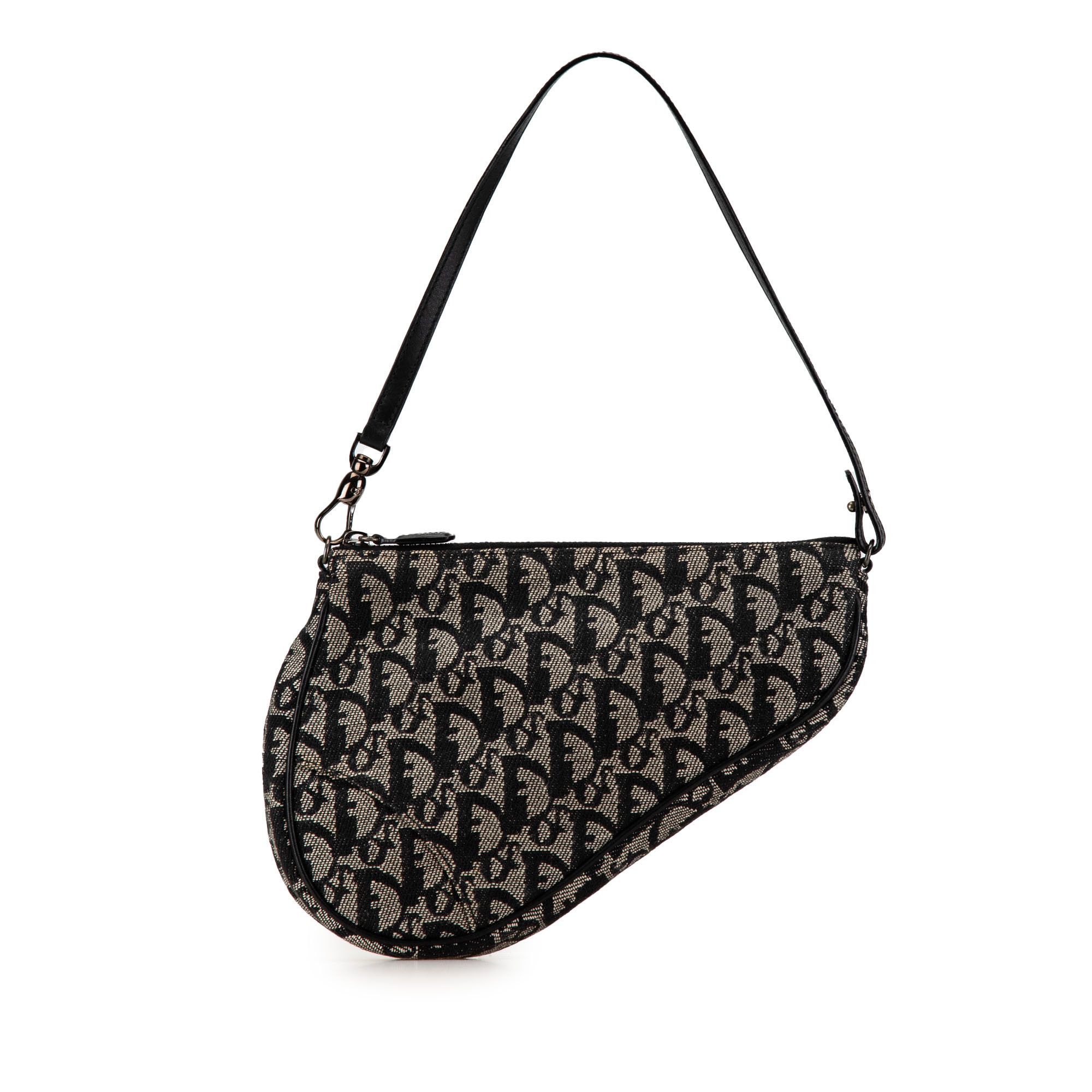 Dior Dior Mini Oblique Saddle Pochette Size ONE SIZE - 1 Thumbnail