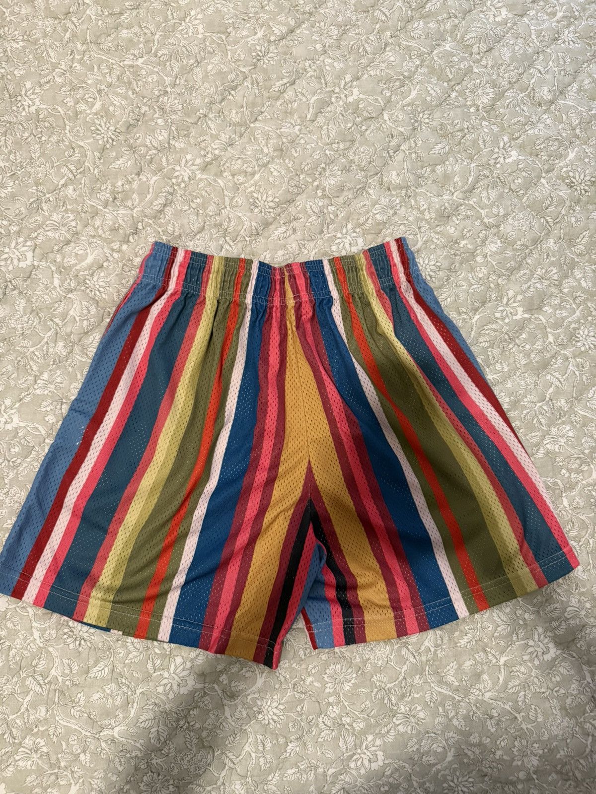 Eric Emanuel Eric Emanuel Multi Striped Shorts Size US 33 - 2 Thumbnail