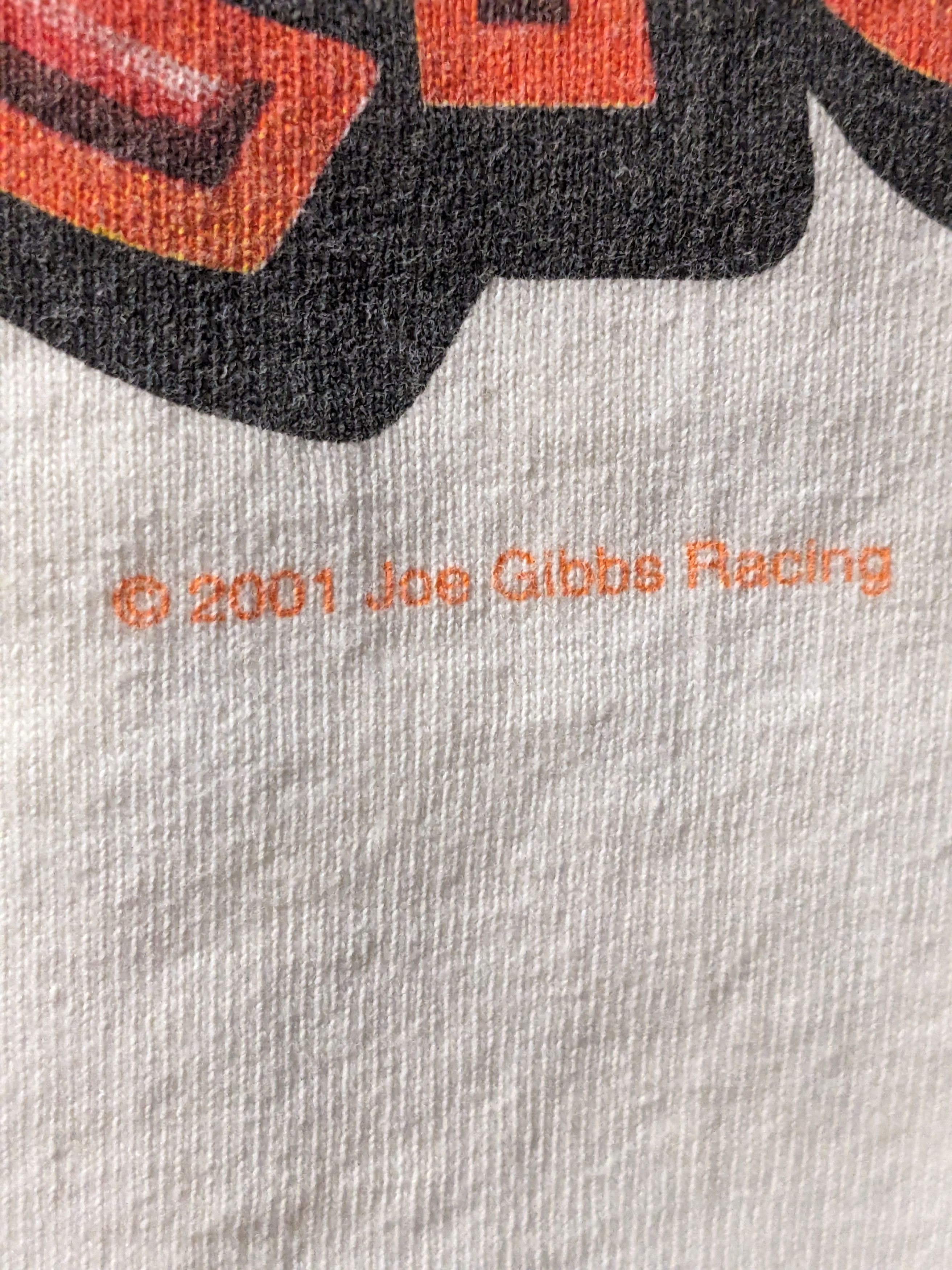 Chase Authentics × NASCAR × Vintage Vintage 2001 Tony Stewart Jurassic Park Nascar Chase T-Shirt Size US XL / EU 56 / 4 - 7 Thumbnail