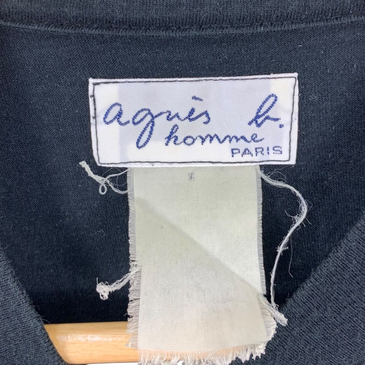 トップス 90s old agnes b homme paris cotton knit 1990s agnes b. homme CROPPED KNIT | Pay ID