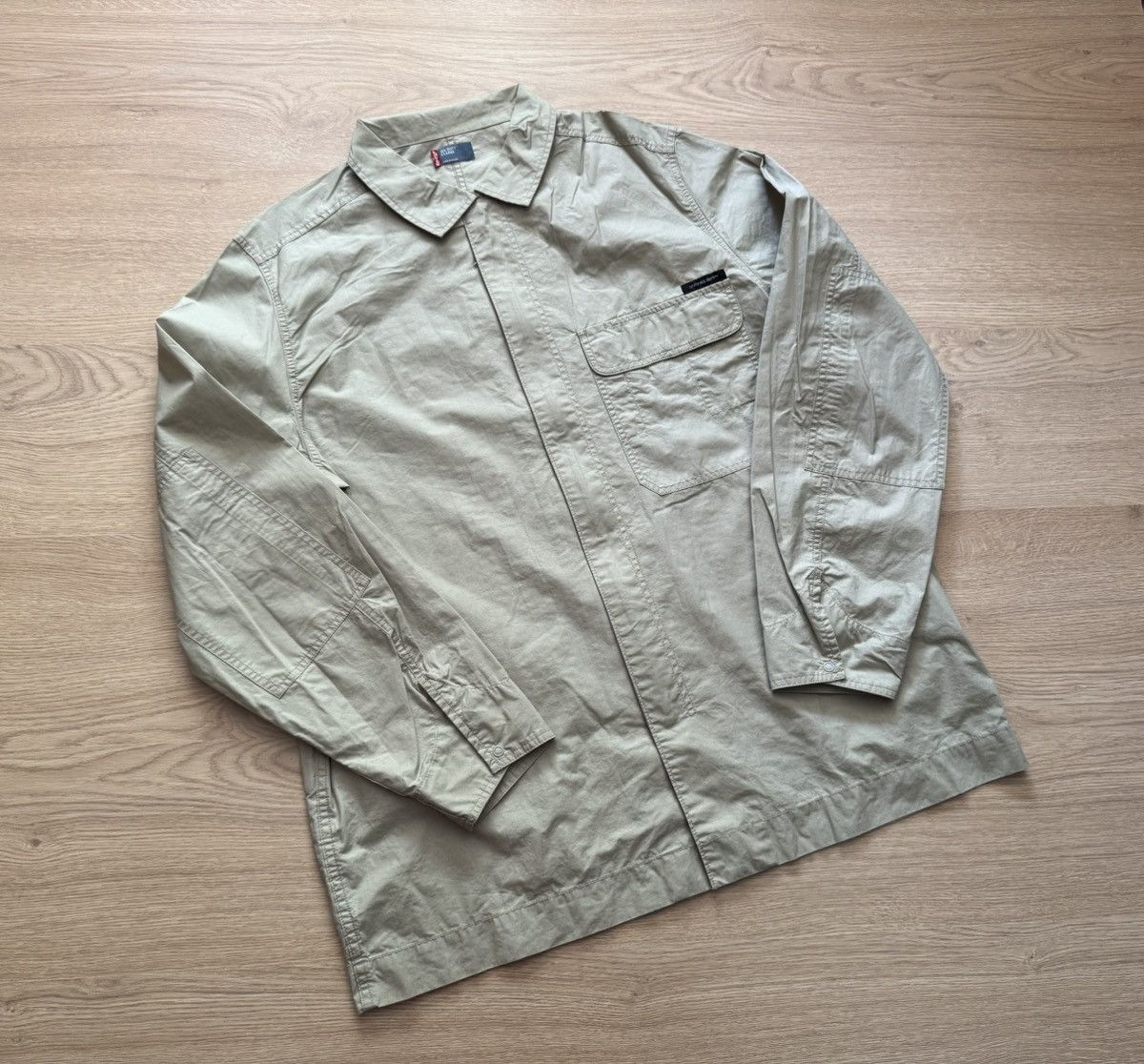 Levi's Vintage 00’s Levi’s All Duty y2k Full Zip Shirt Size US XL / EU 56 / 4 - 1 Thumbnail