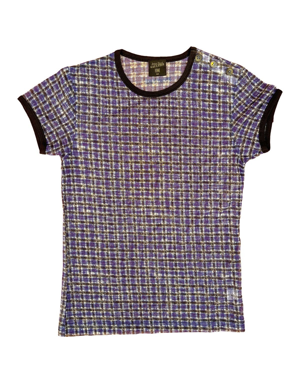 Jean Paul Gaultier Jean Paul Gaultier Homme Cursive Metallic Logo
