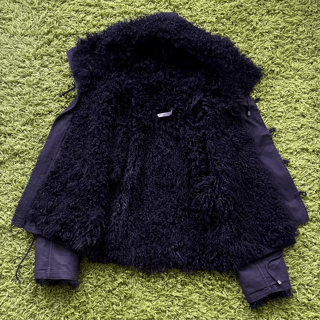 Givenchy Pre-Fall 2009 Mongolian Lamb Fur Lined N2B Parka Size US S / EU 44-46 / 1 - 8 Thumbnail