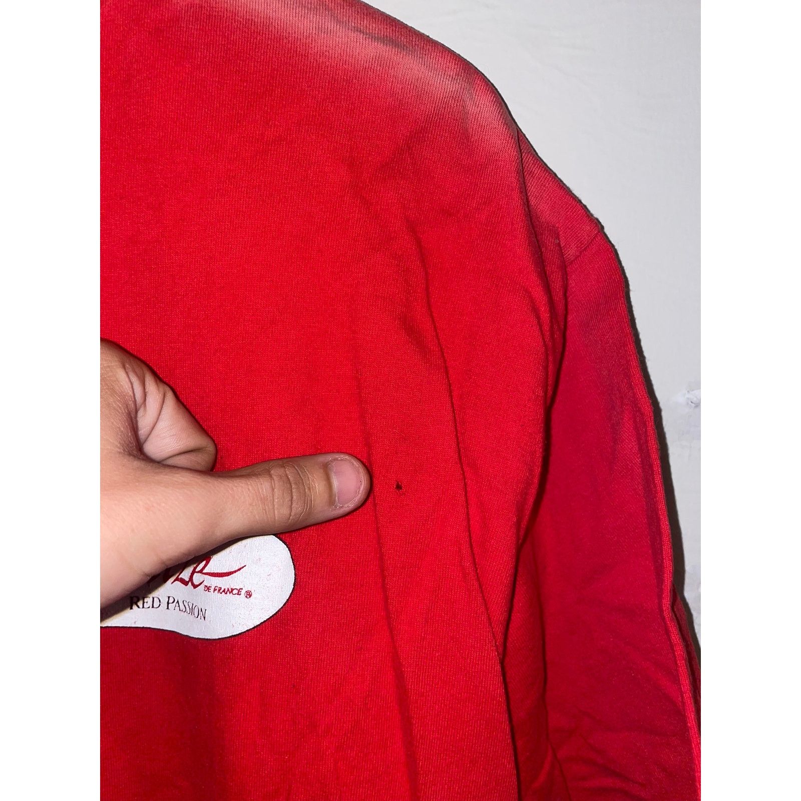 Vintage Vintage Red Passion Shirt Alize De France Drink Tee 90s XL Size US XL / EU 56 / 4 - 4 Thumbnail