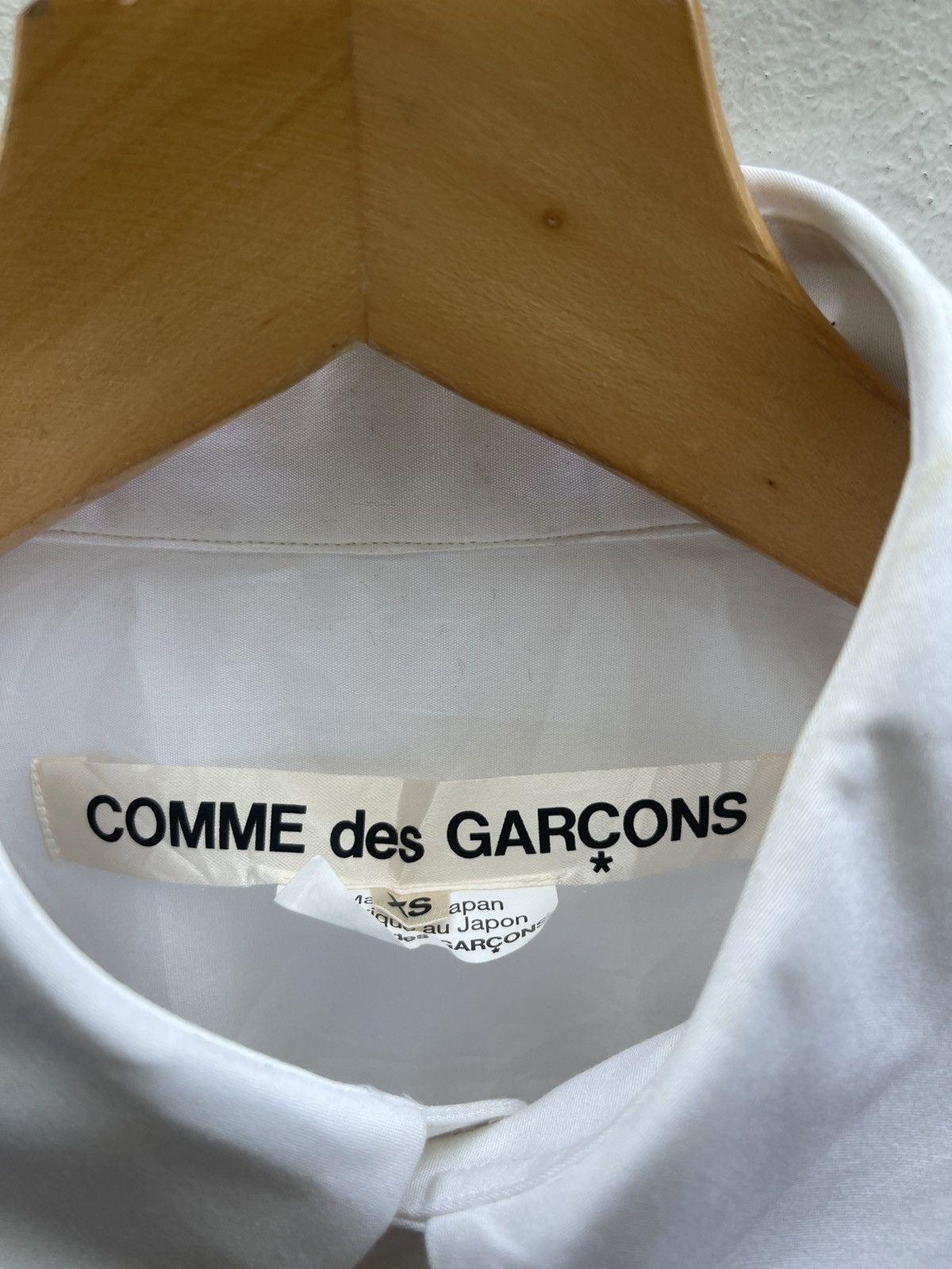 Comme des Garcons Comme Des Garcons Aw 2019 Ruffled Hem Shirt Size XS / US 0-2 / IT 36-38 - 2 Thumbnail