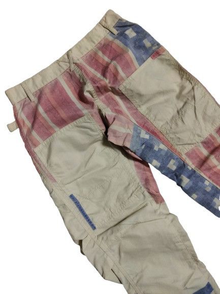 20471120 × Beauty Beast Beauty Beast American Flag Nylon Pants Size US 29 - 4 Thumbnail