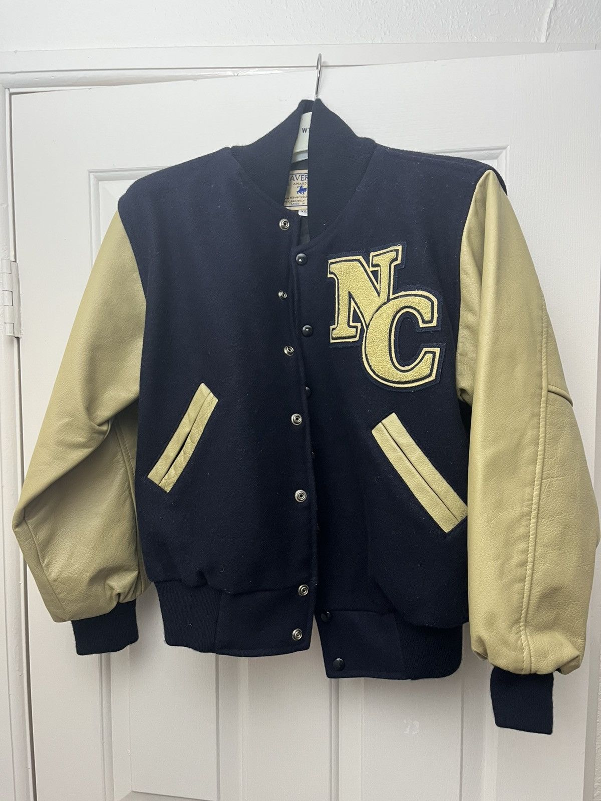 Vintage Maverick Award Co Varsity Jacket Size US XS / EU 42 / 0 - 1 Thumbnail