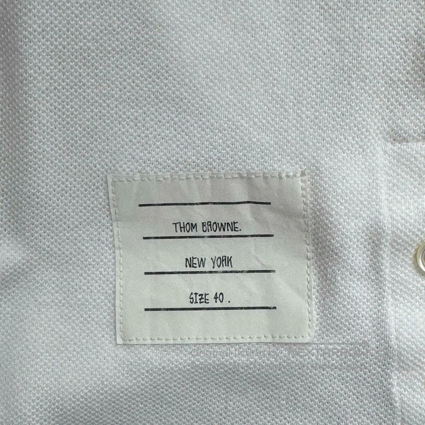 Thom Browne Thom Browne White Logo Pocket Dress. Size S / US 4 / IT 40 - 3 Thumbnail