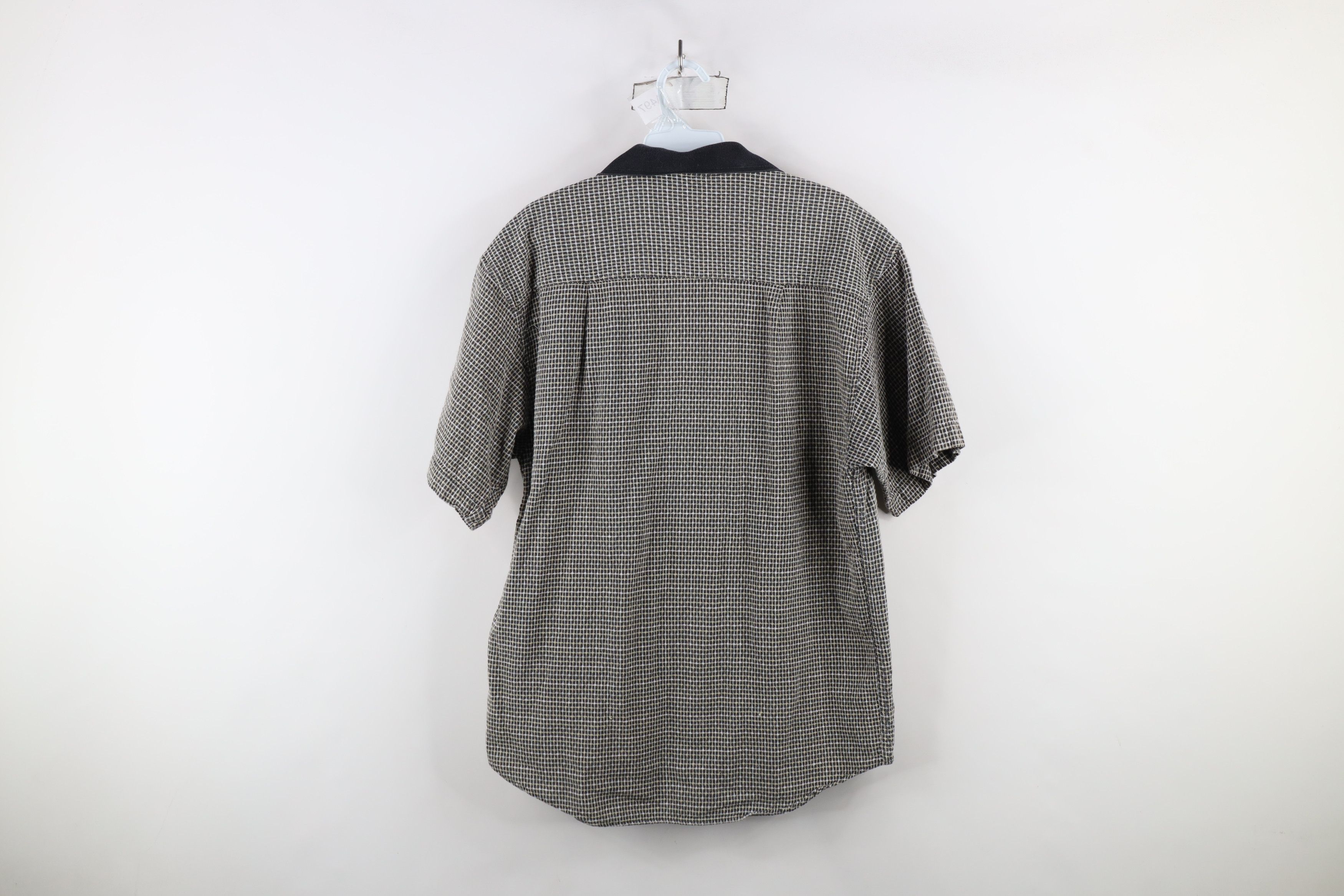 Vintage Vintage 90s Streetwear Short Sleeve Collared Button Shirt Size US M / EU 48-50 / 2 - 8 Thumbnail