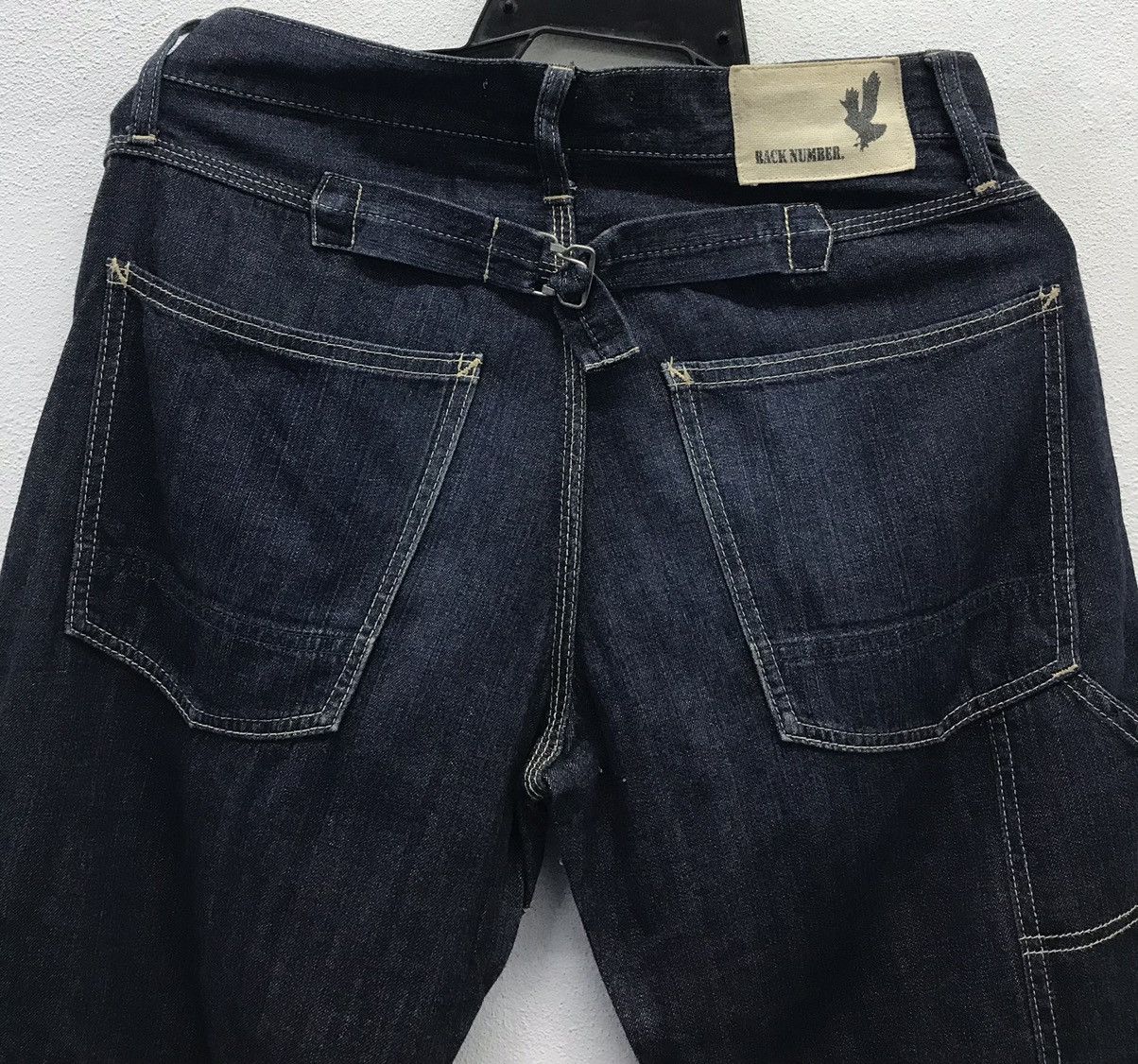 Japanese Brand × Vintage Vintage Back Number Quality Guaranteed Denim Pants Size US 31 - 4 Thumbnail
