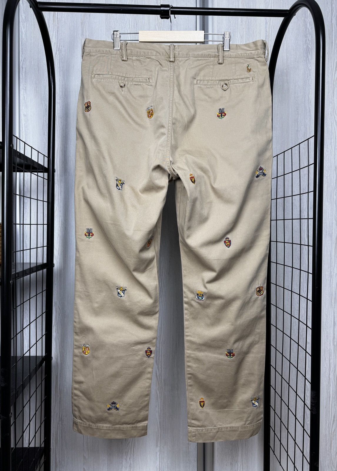 Polo Ralph Lauren Polo Ralph Lauren Classic Straight Fit Twill All Over Flags Size US 38 / EU 54 - 6 Thumbnail