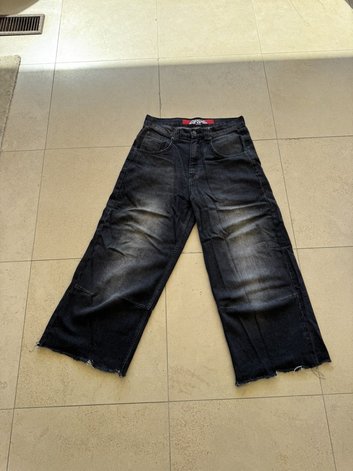 black jaded london colossus jeans