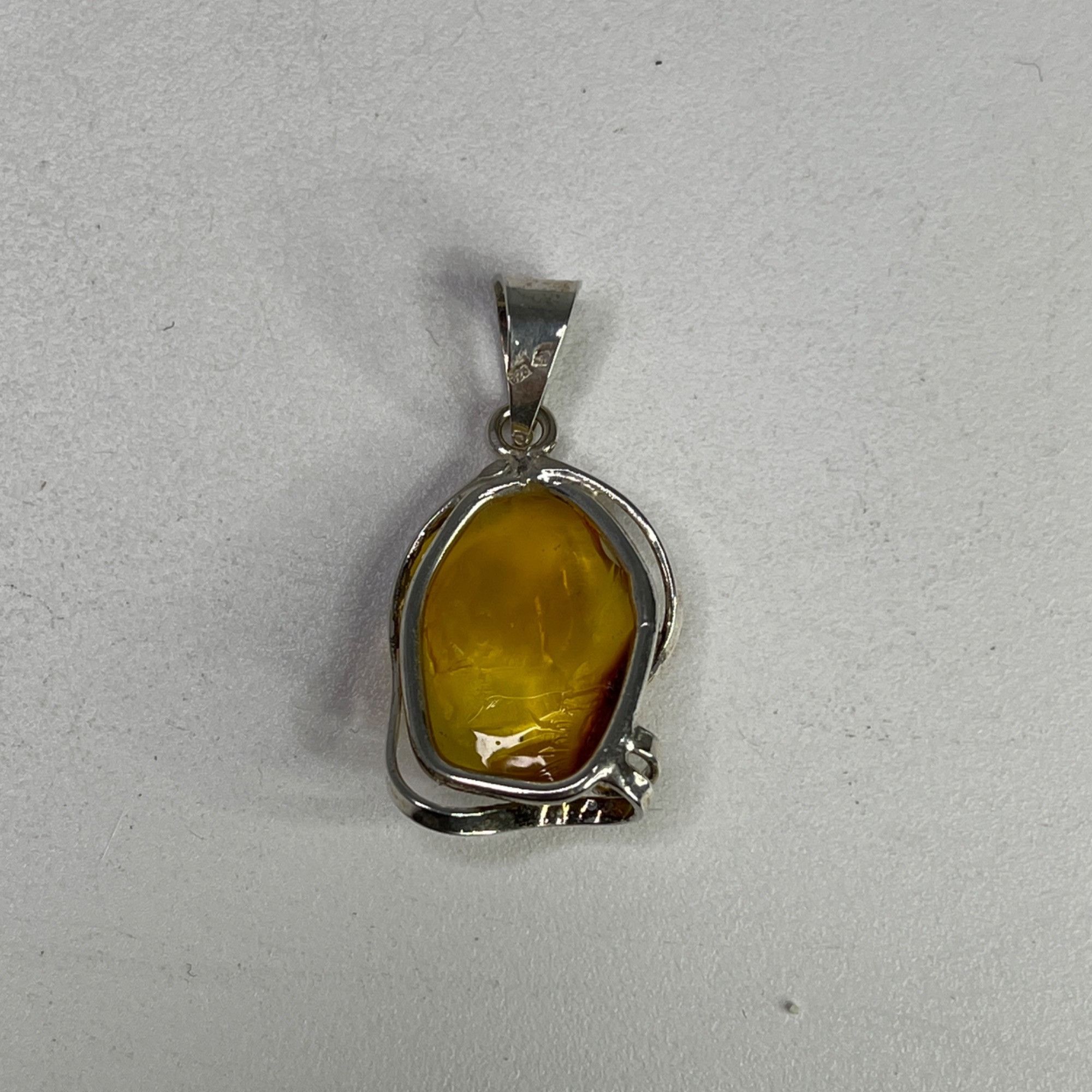 Other Baltic Amber Sterling Silver 925 Yellow Pendant For Womens F Size ONE SIZE - 7 Thumbnail