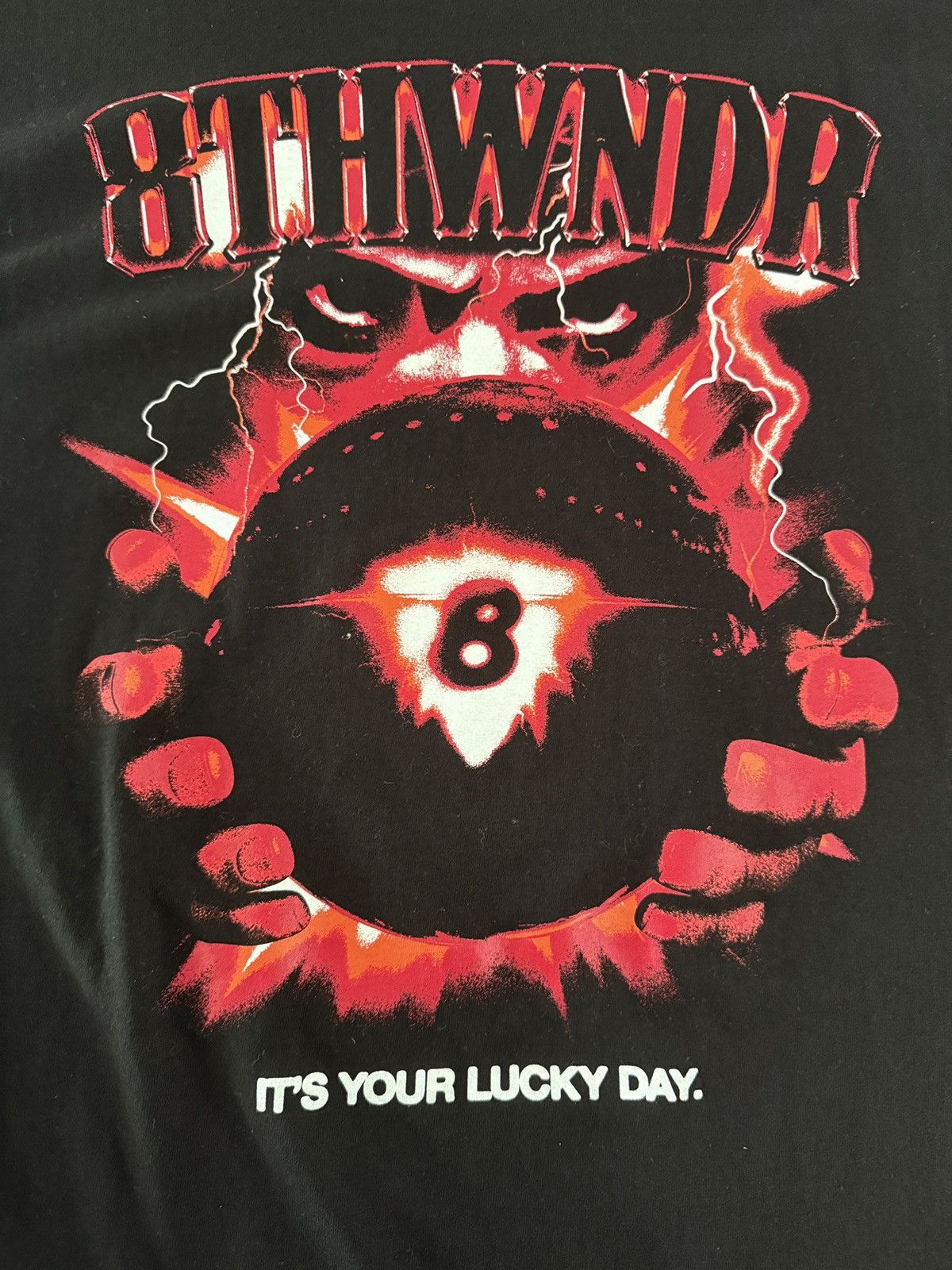 8THWNDR Red and Black 8TH WNDR Magic 8-Ball T-Shirt Size US XXL / EU 58 / 5 - 2 Thumbnail