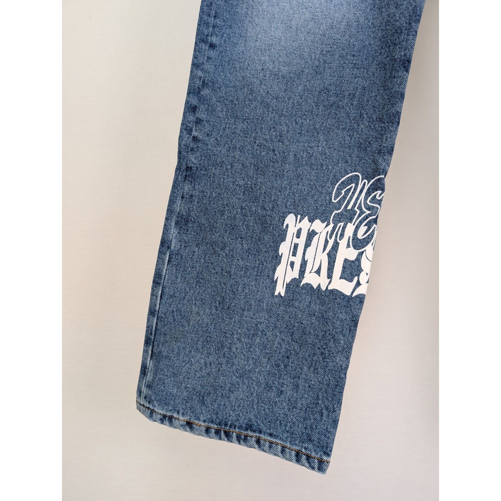 Heron Preston o1rshd1 Global Coll Regular 5 Pocket Vintage Jeans in Blue Size US 30 / EU 46 - 5 Thumbnail