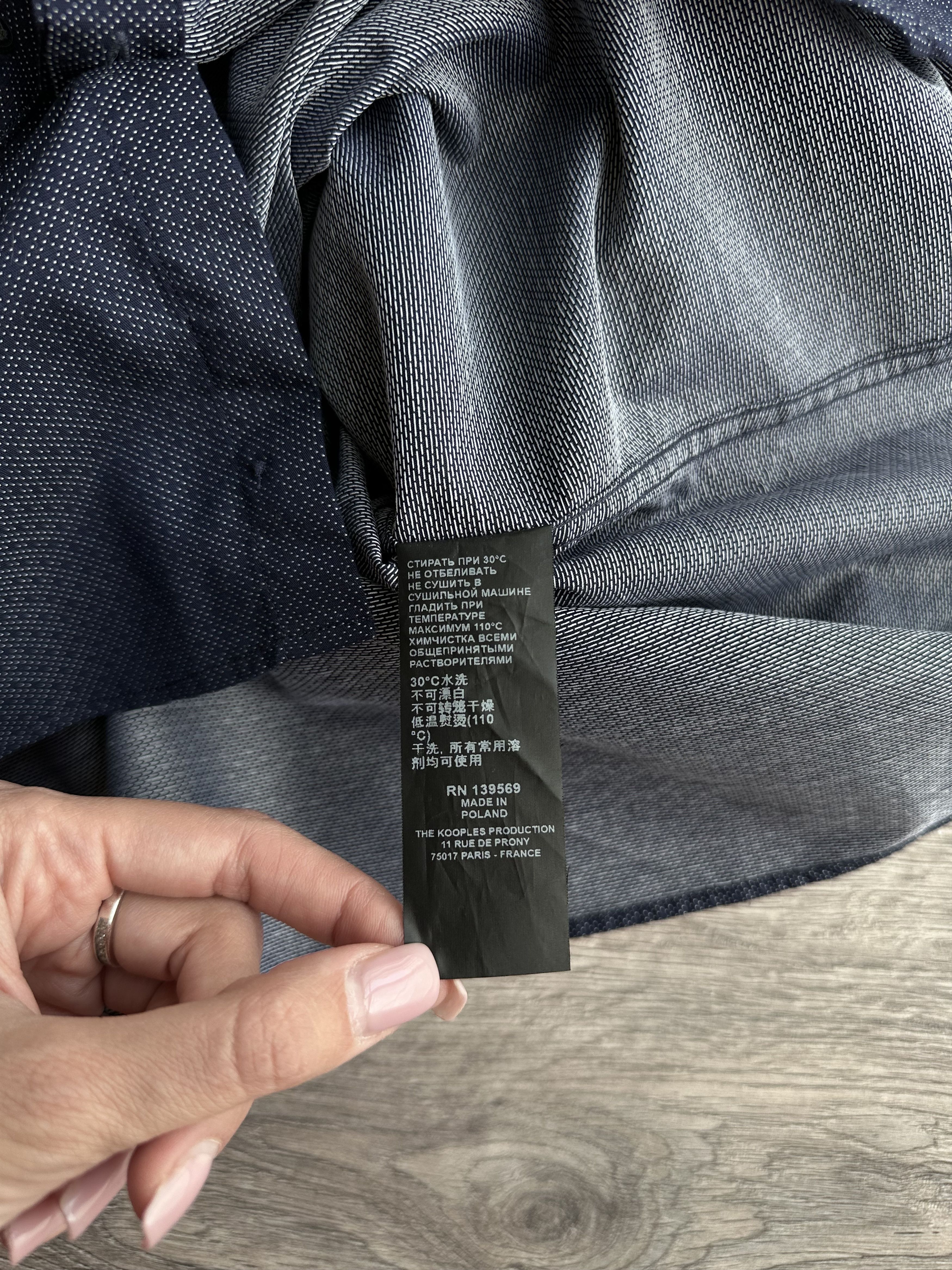 The Kooples The Kooples Shirt Size US M / EU 48-50 / 2 - 7 Thumbnail