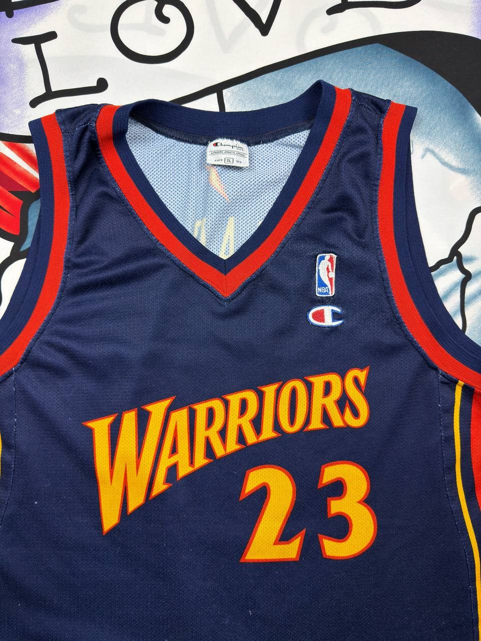 Champion Champion Golden State Warriors Jersey Jason Richardson Size US XL / EU 56 / 4 - 4 Thumbnail