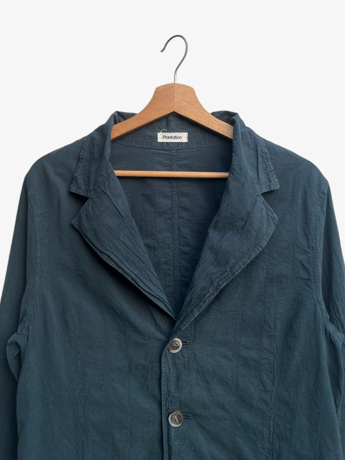Issey Miyake Plantation Issey Miyake Crinkled Cotton Jacket Size M / US 6-8 / IT 42-44 - 7 Thumbnail