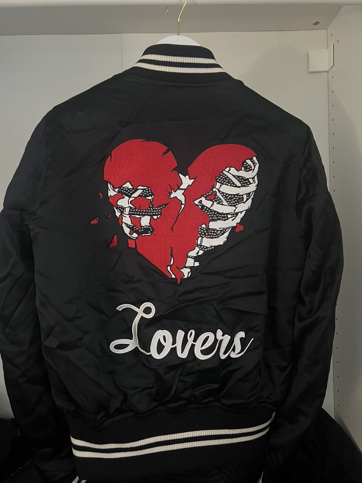即日発送！amiri lovers bomber jacket アミリ 即日発送！amiri lovers bomber jacket アミリ