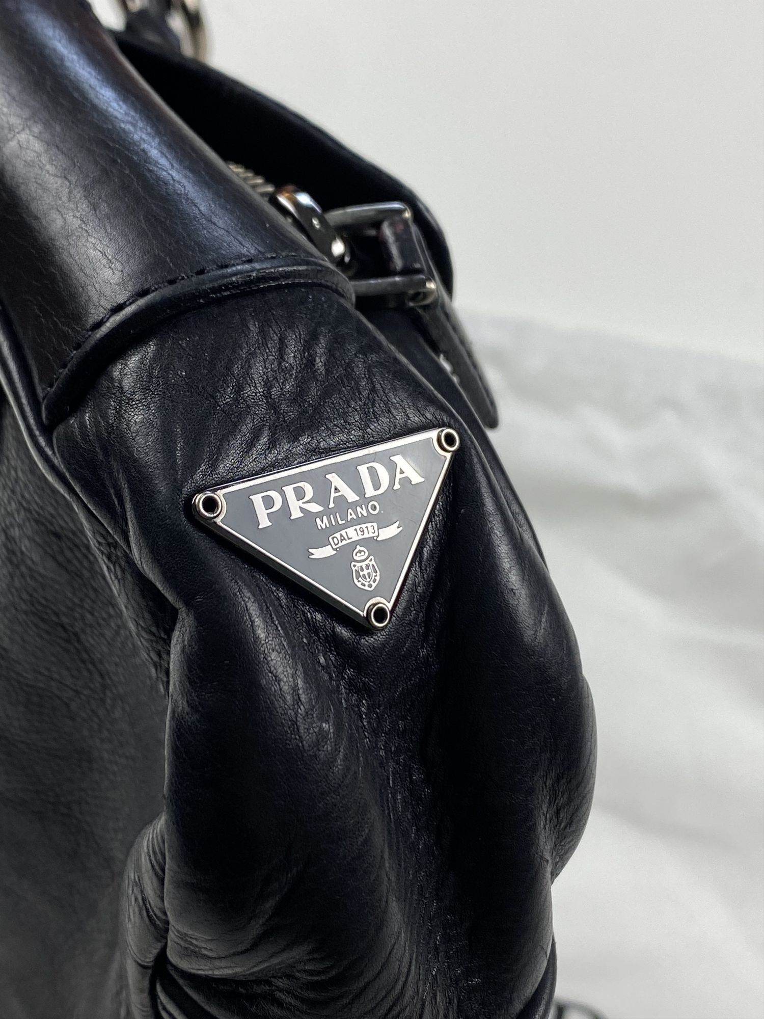 Prada Prada Pocket leather mini bag Size ONE SIZE - 2 Thumbnail